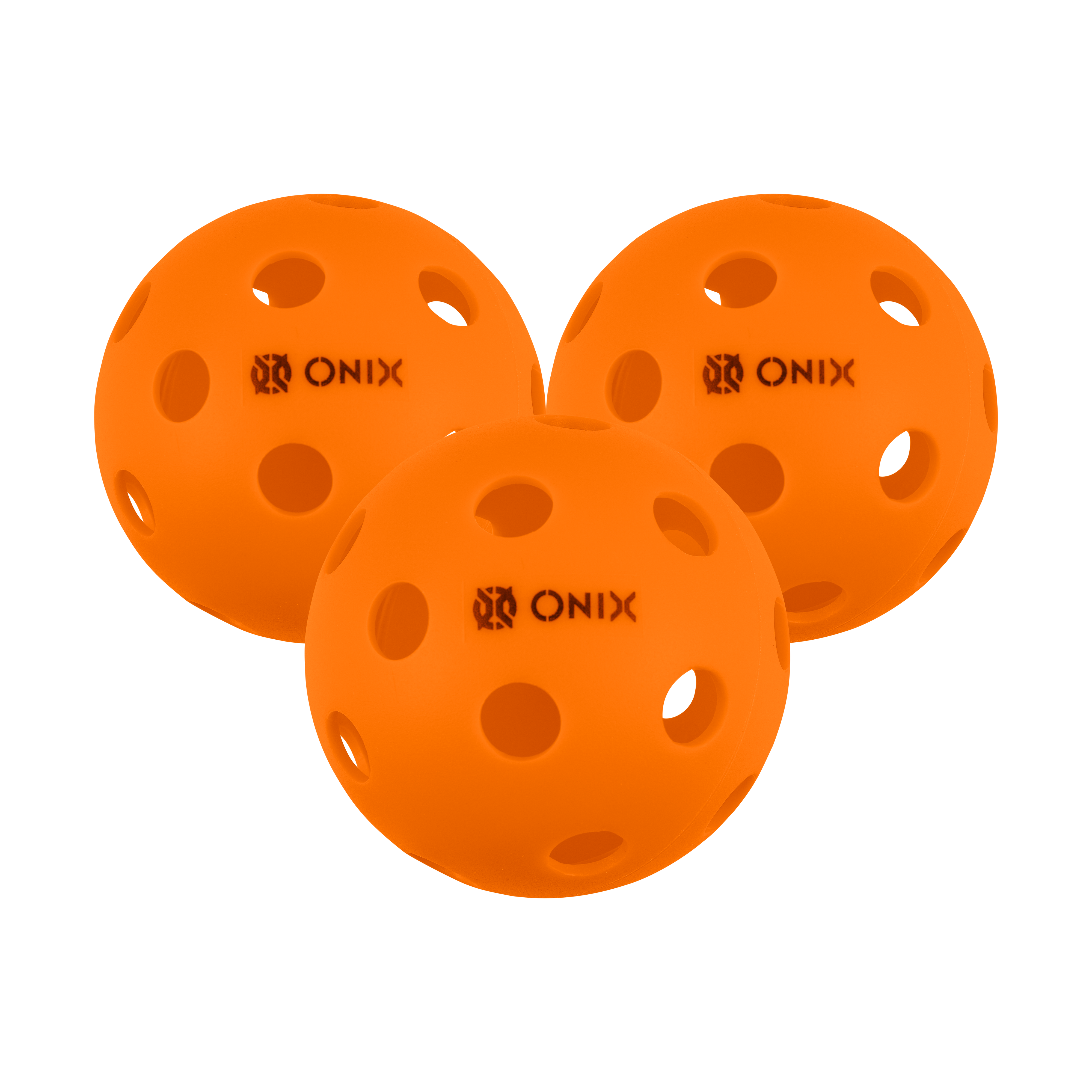 onix-recruit-pure-indoor-pickleballs-orange image 1