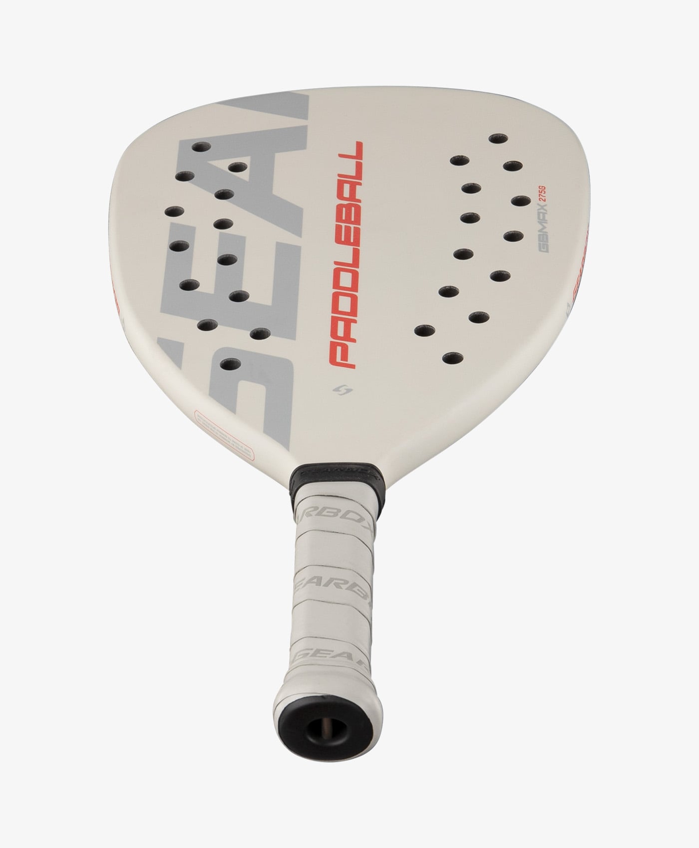 gearbox-gbmax-275-paddle-light-grey-275g-racquetball-schl-ger image 7