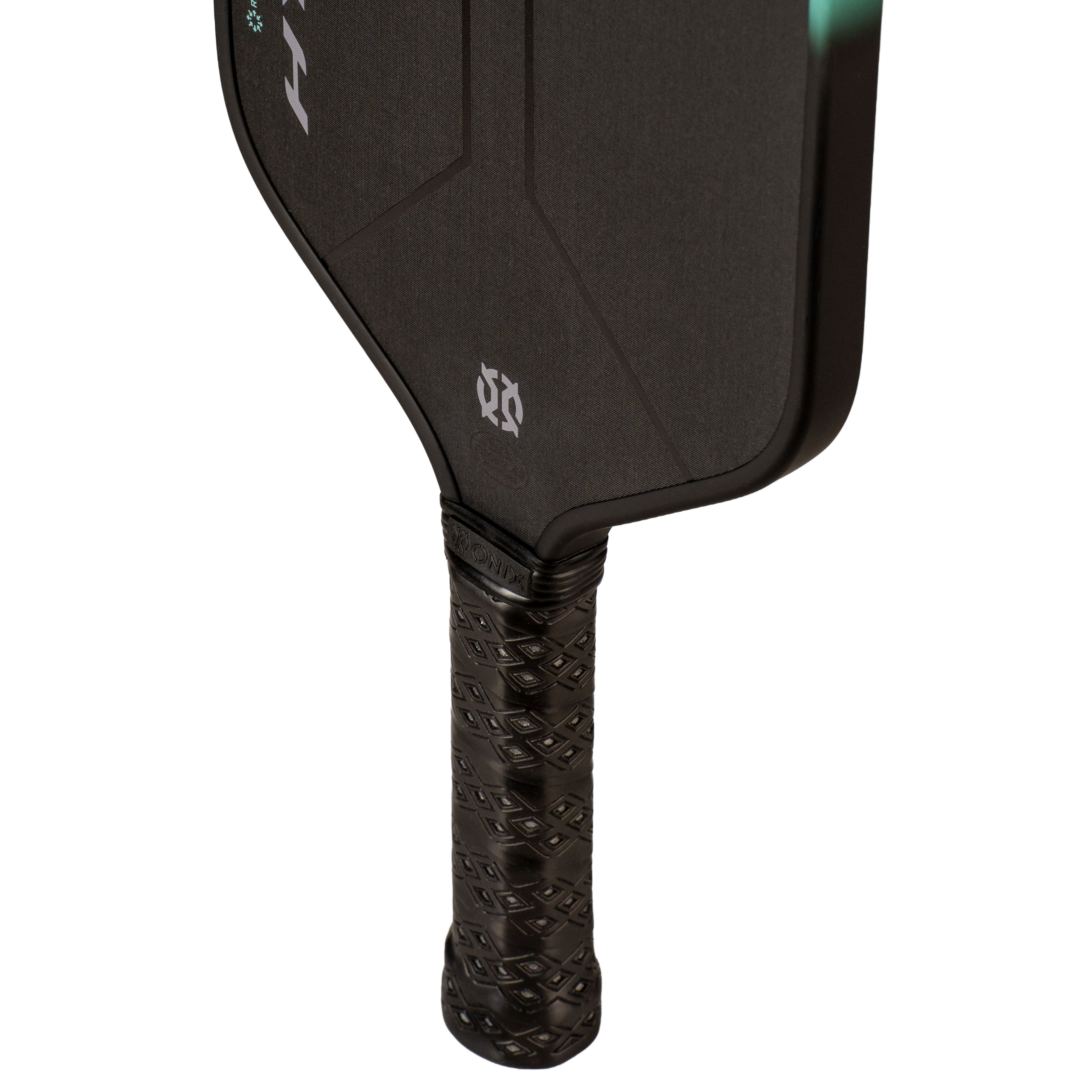 onix-pickleball-hype-x-pro-raw-carbon-pickleball-paddle-schwarz-blau-gr-n-teal image 5