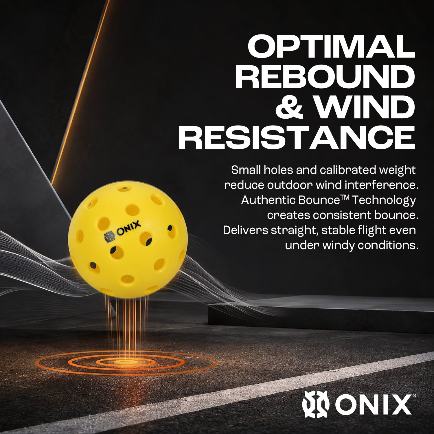 onix-pure-2-outdoor-pickleballs-yellow-6er-pack image 6