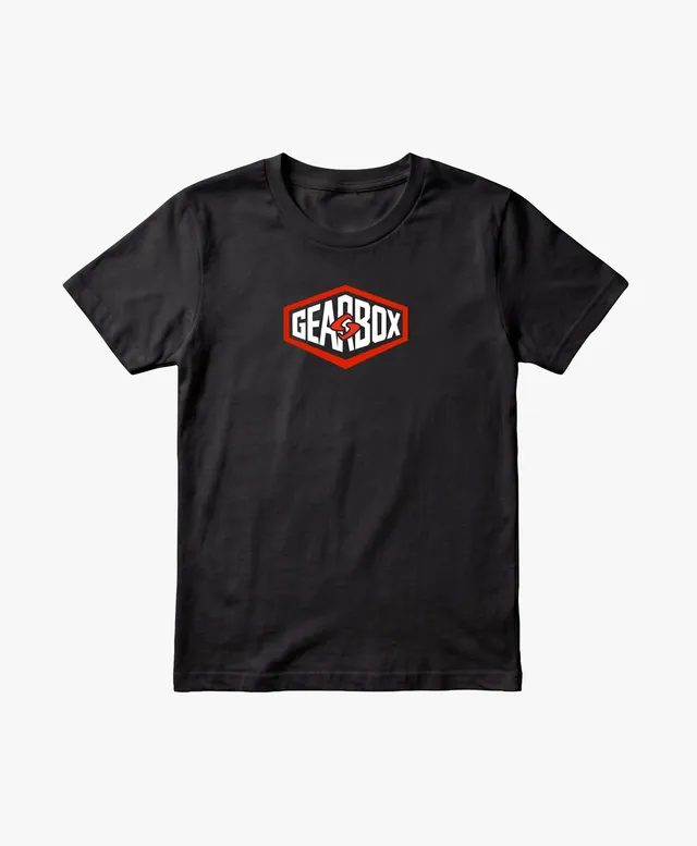 gearbox-boxed-mens-cotton-tee-baumwollshirt-schwarz image 1