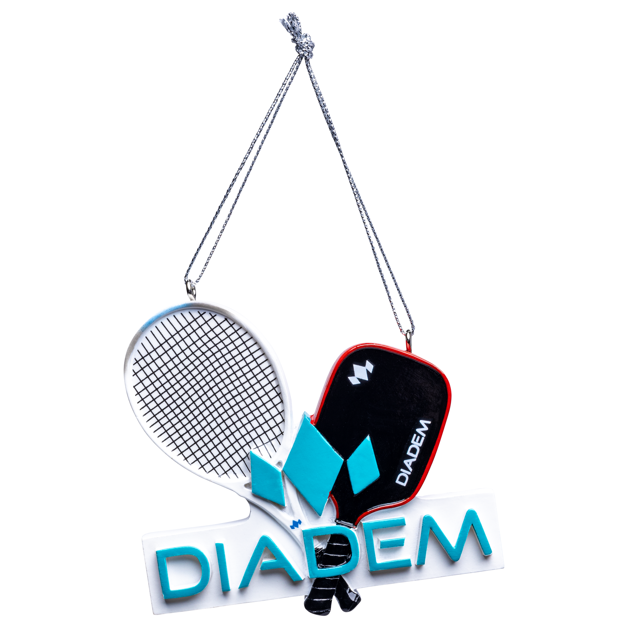 diadem-racket-paddle-anh-nger-ornament image 1