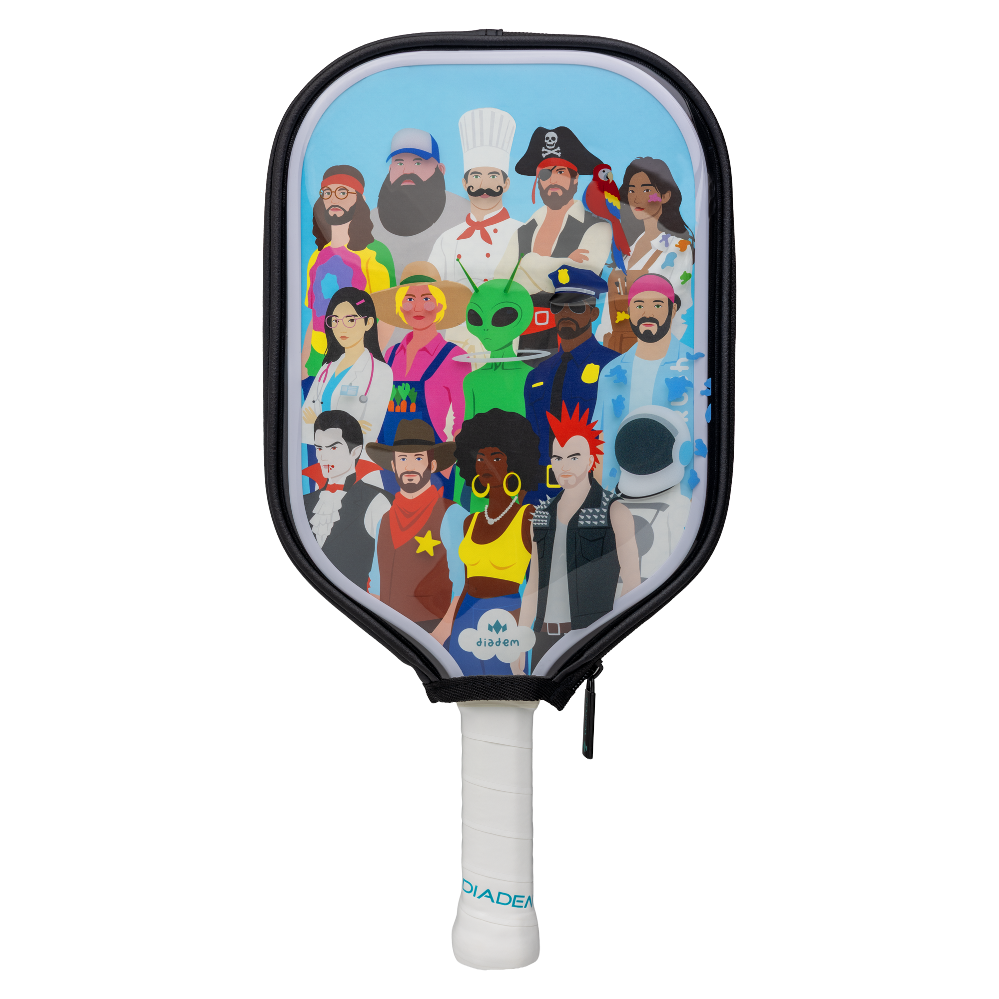 diadem-rush-people-of-pickleball-pickleball-paddle image 2