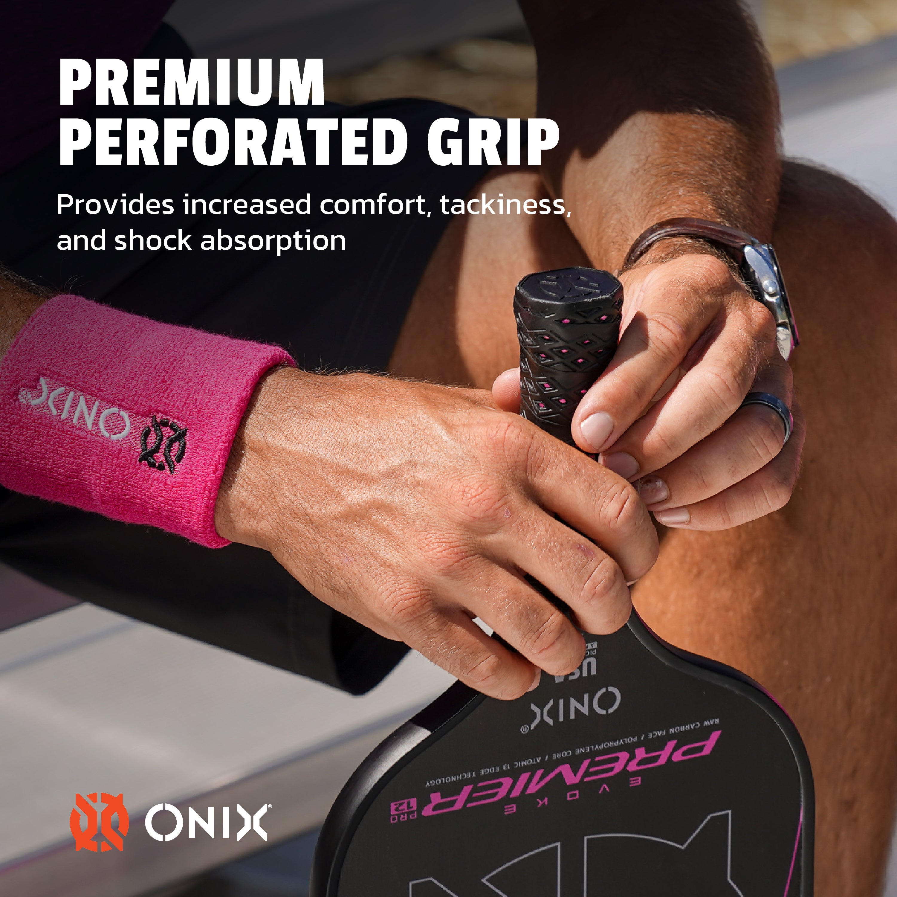 onix-evoke-premier-raw-carbon-pickleball-paddle image 6