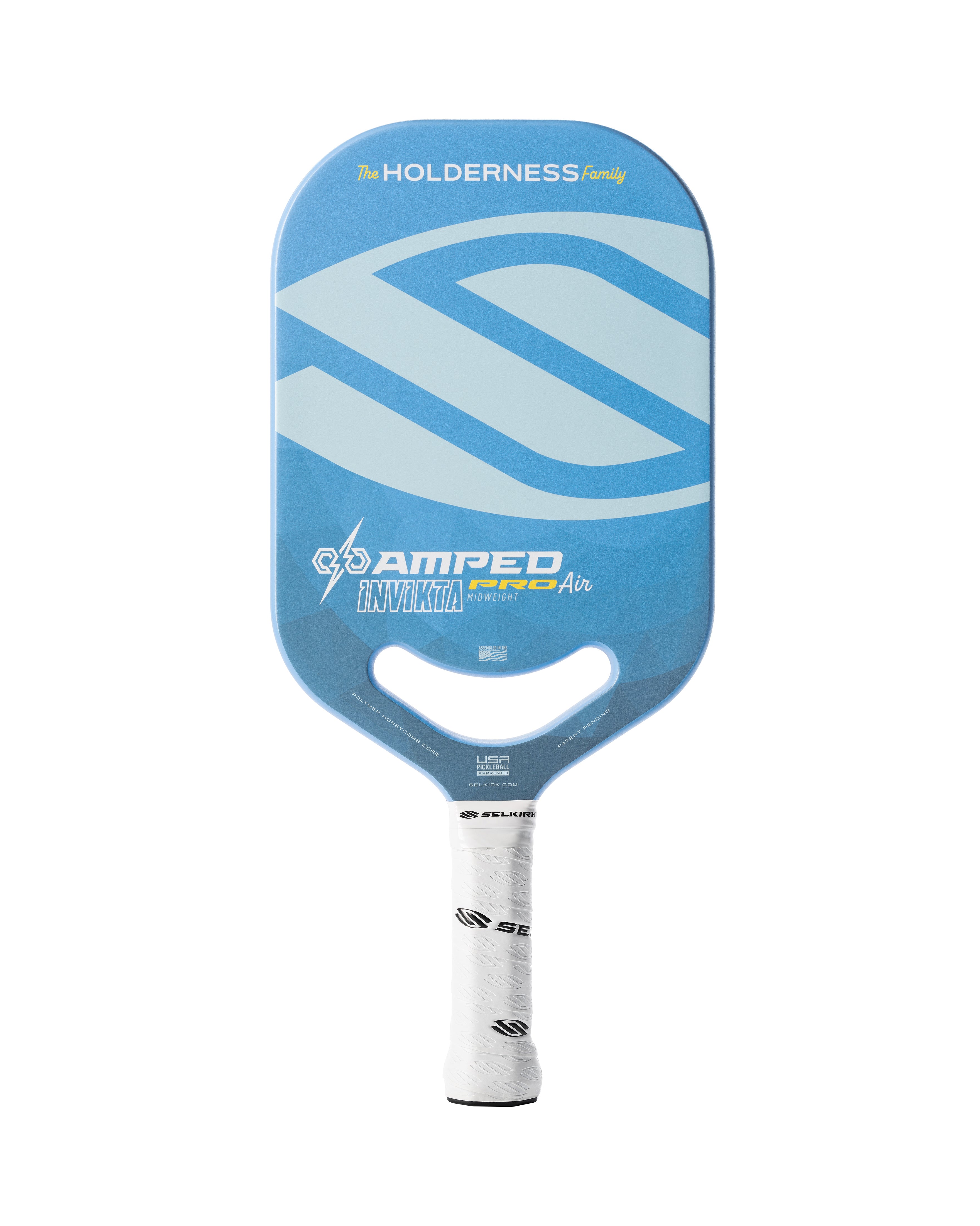 selkirk-x-holderness-amped-pro-air-invikta-pickleball-paddle image 2