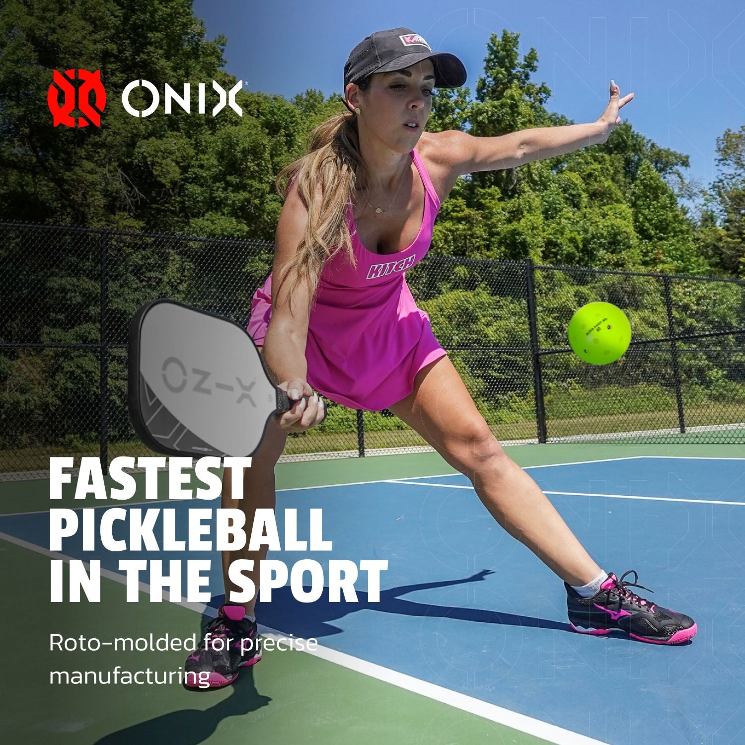 onix-pickleball-dura-fast-40-pickleballs-outdoor-turnierb-lle-gr-n-pink-gelb image 7
