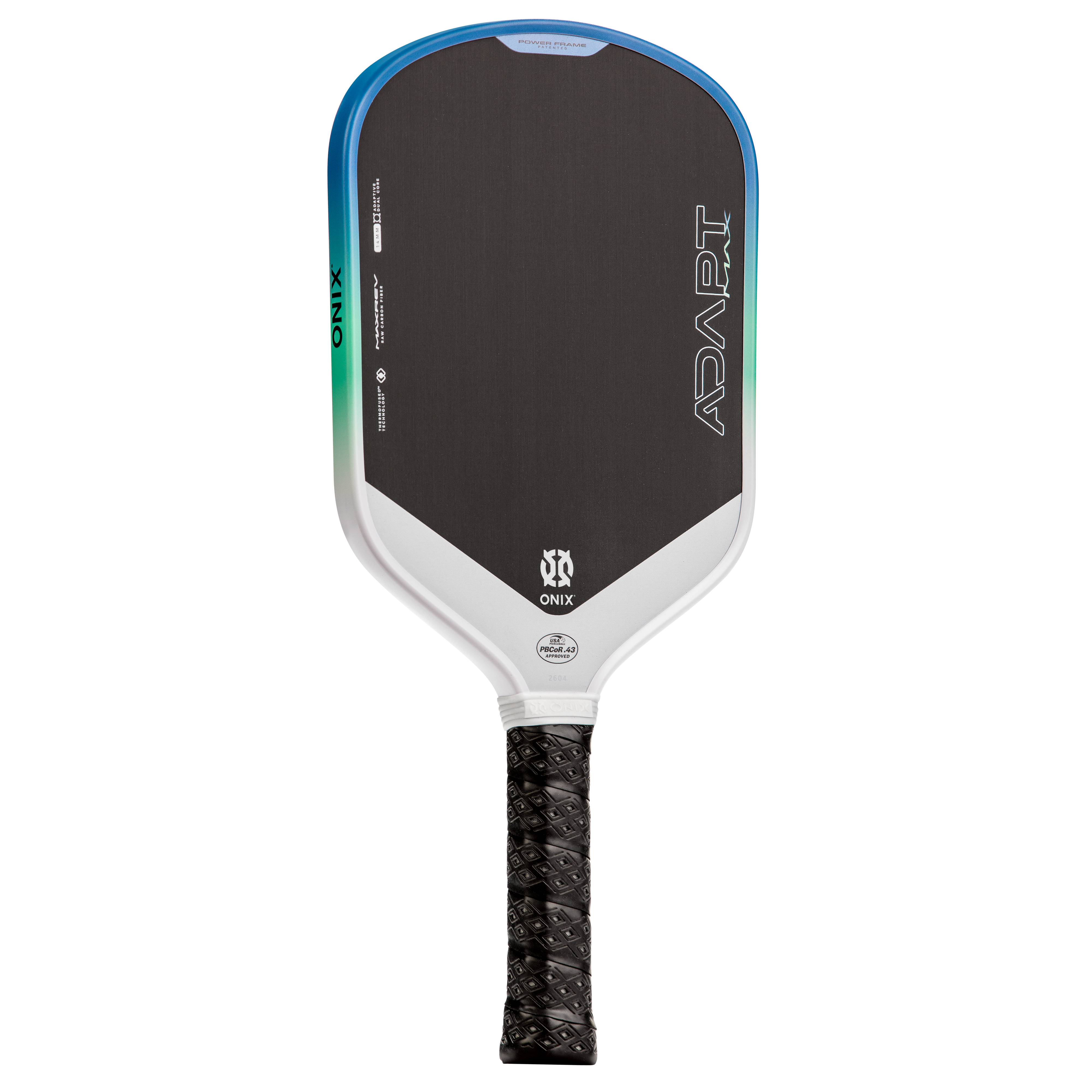 onix-adapt-max-pickleball-paddle-turnier-schl-ger-raw-carbon image 4