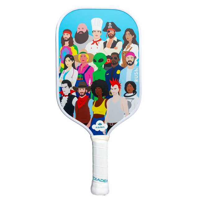 diadem-rush-people-of-pickleball-pickleball-paddle image 1