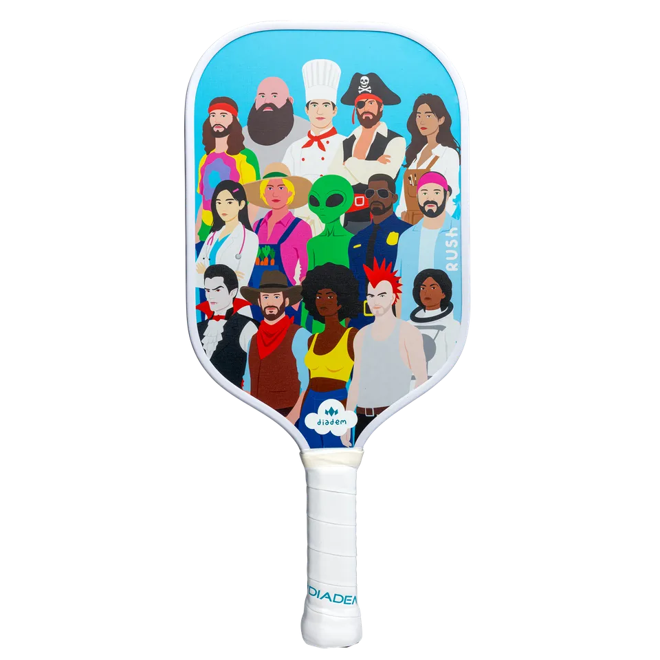 diadem-rush-people-of-pickleball-pickleball-paddle image 1