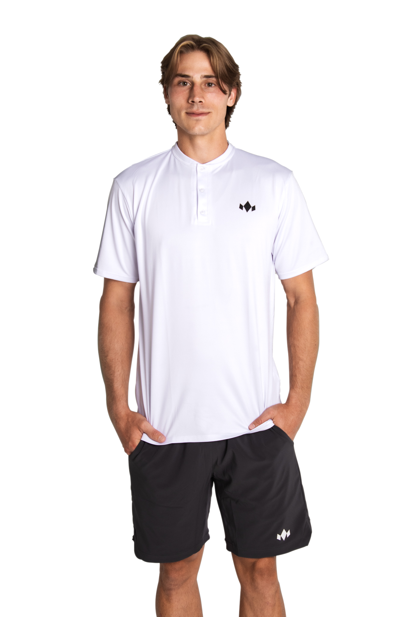diadem-essential-henley-herren-tennis-polo image 2