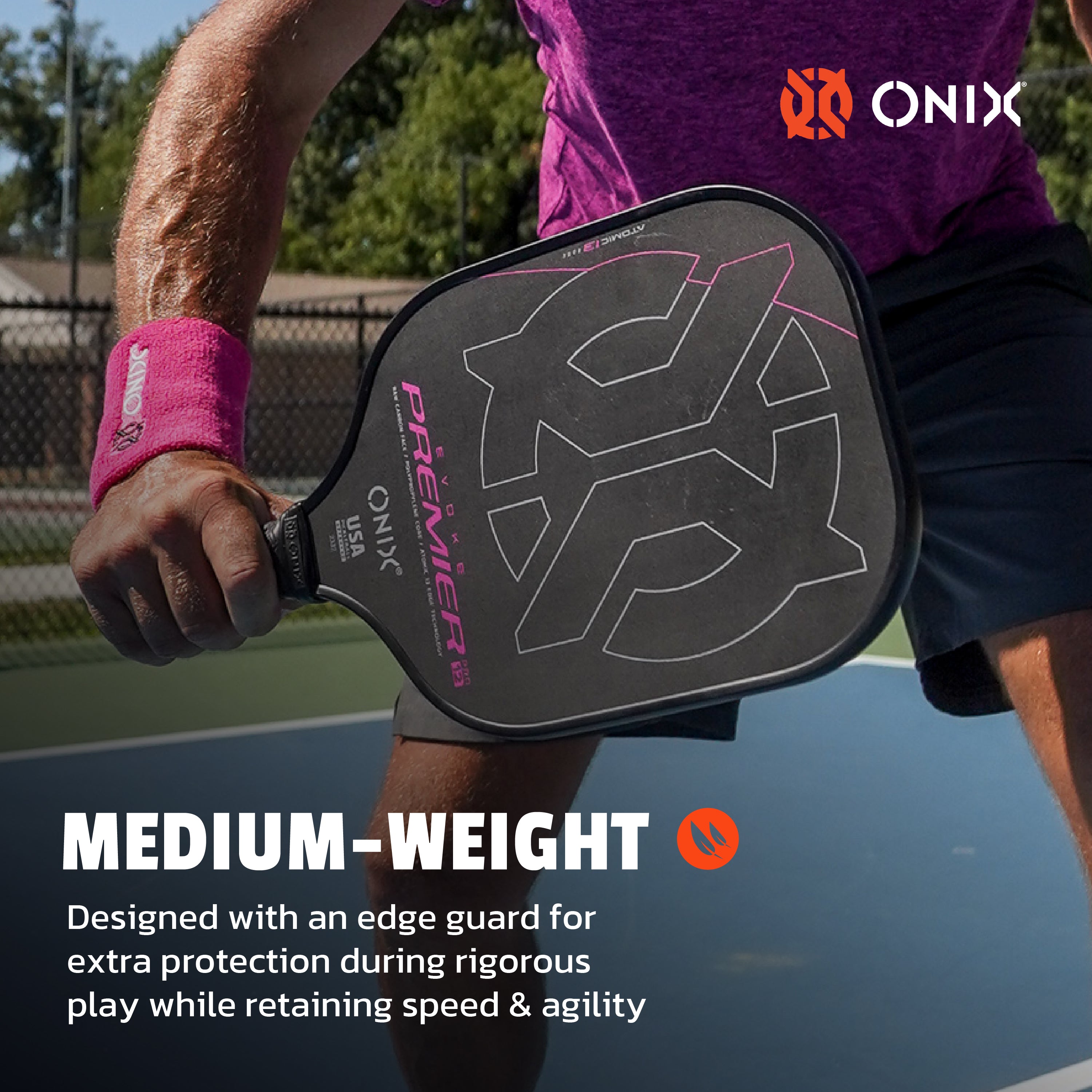 onix-evoke-premier-raw-carbon-pickleball-paddle image 3