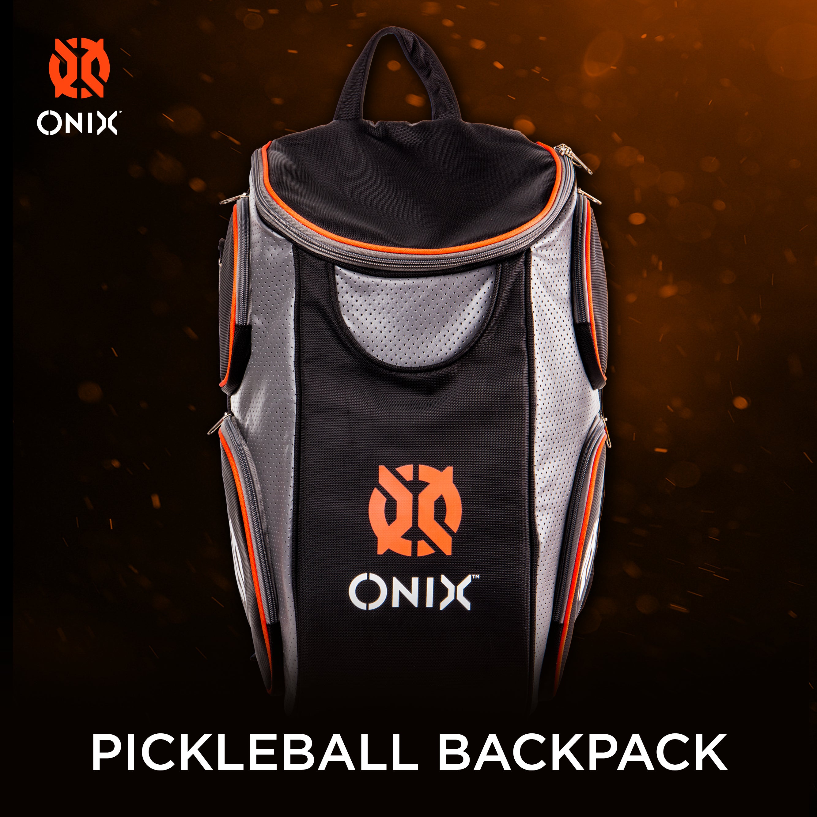 onix-pickleball-backpack-pickleball-rucksack-schwarz image 2