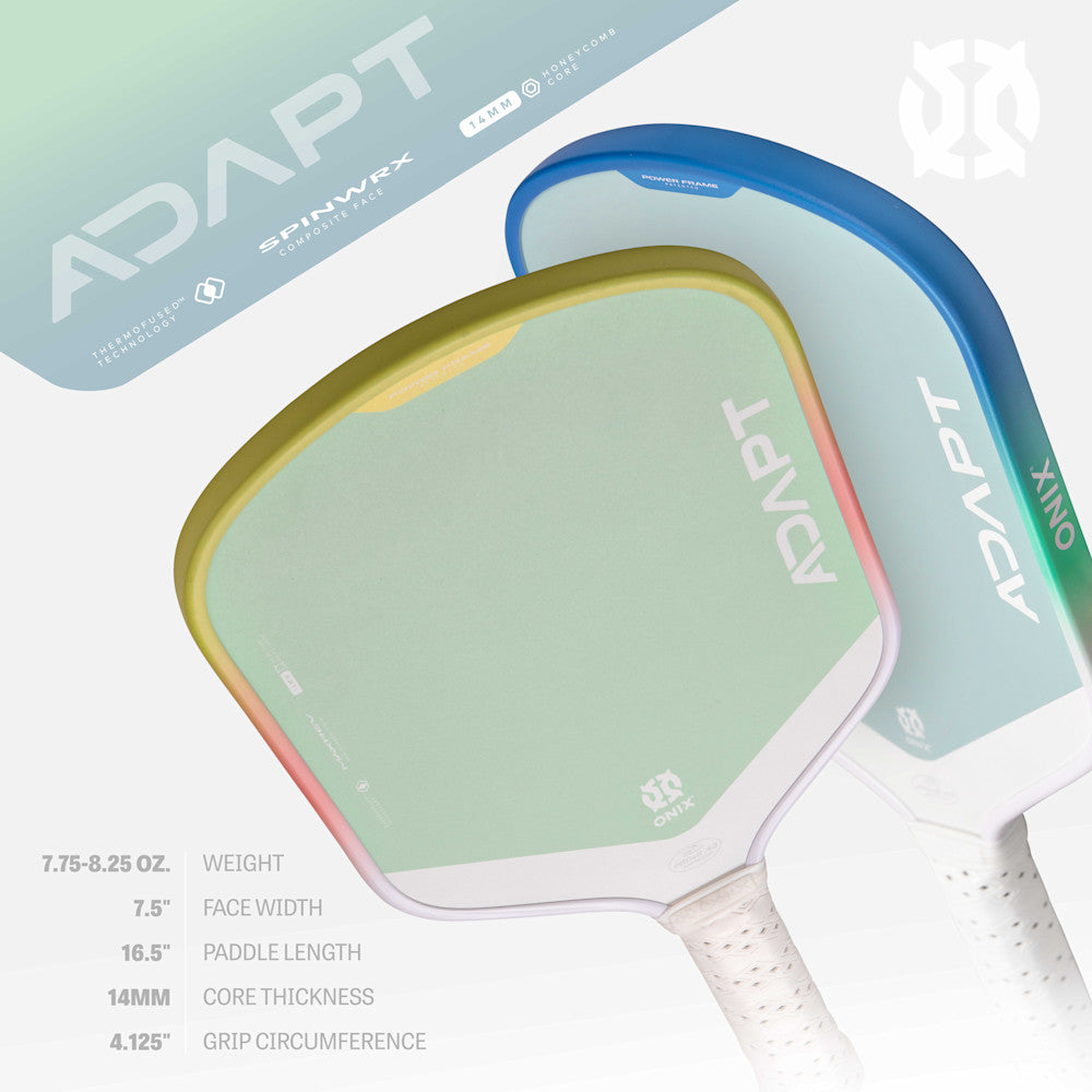onix-adapt-pickleball-paddle-spinwrx-carbon-power-frame image 2