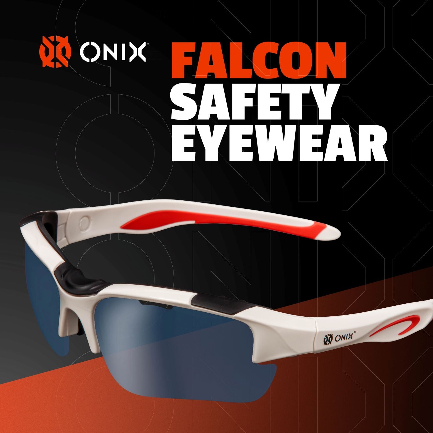 onix-pickleball-falcon-pickleball-brille-schutzbrille-wei-mit-3-gl-sern image 2
