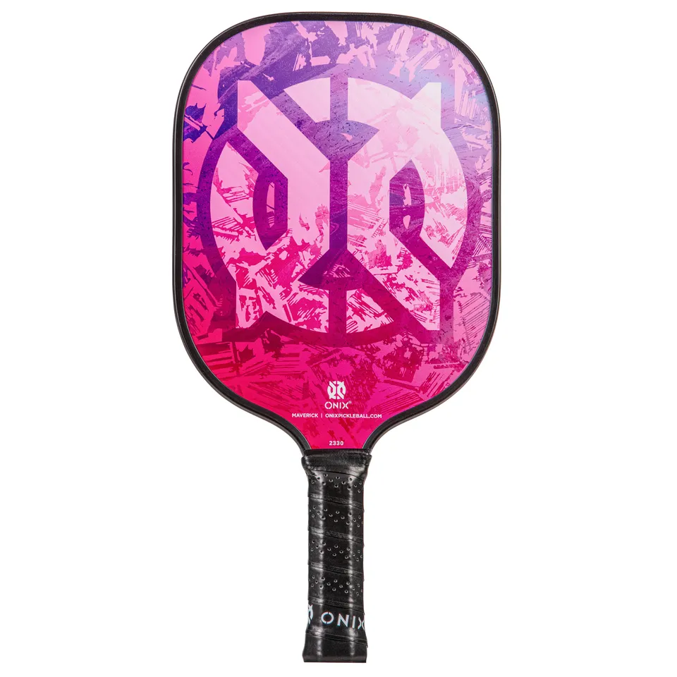 onix-pickleball-maverick-pickleball-paddle-oversize-blau-pink-wei image 1