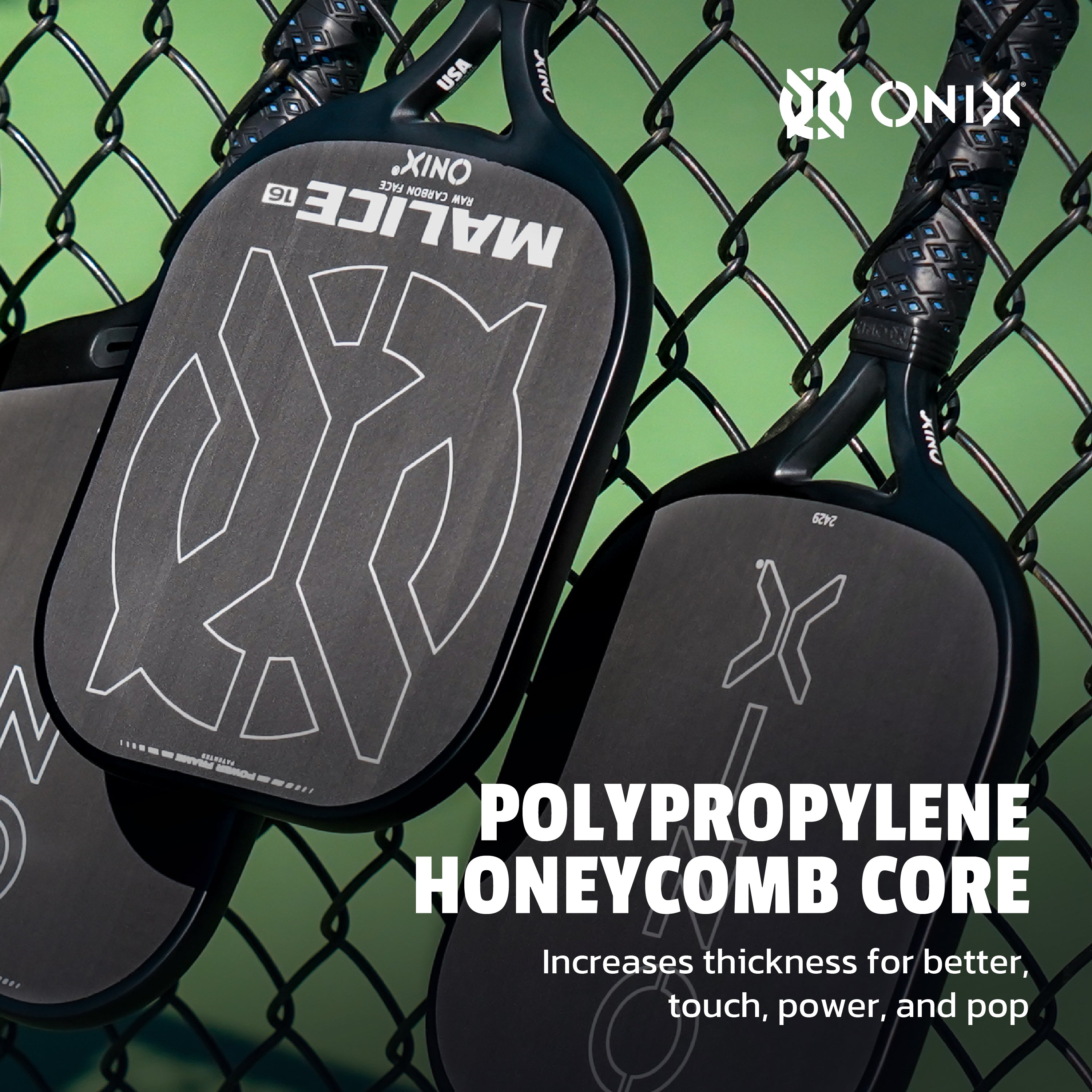 onix-pickleball-malice-raw-carbon-fiber-open-throat-pickleball-paddle-schwarz image 5