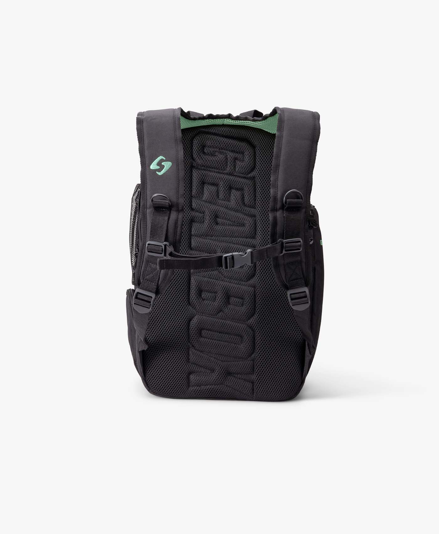gearbox-core-backpack-black-green-rucksack-mit-schuhfach image 3
