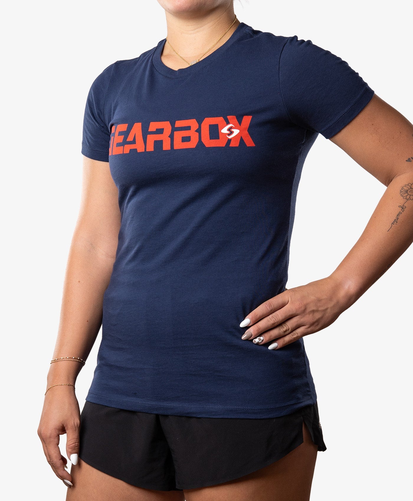 gearbox-redline-womens-cotton-tee-damen-t-shirt image 5