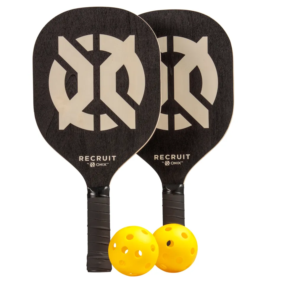 onix-pickleball-recruit-beginner-pickleball-set-2-schl-ger-2-b-lle image 1