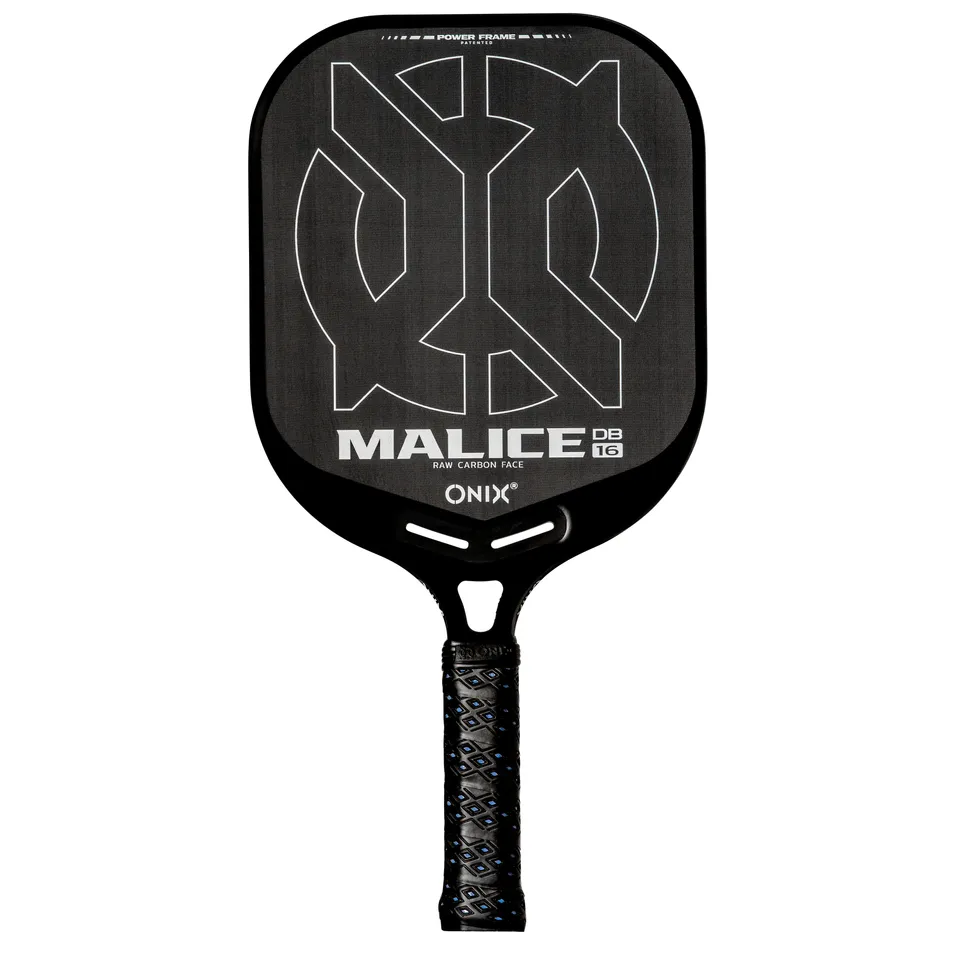 onix-pickleball-malice-db-open-throat-raw-carbon-pickleball-paddle image 1