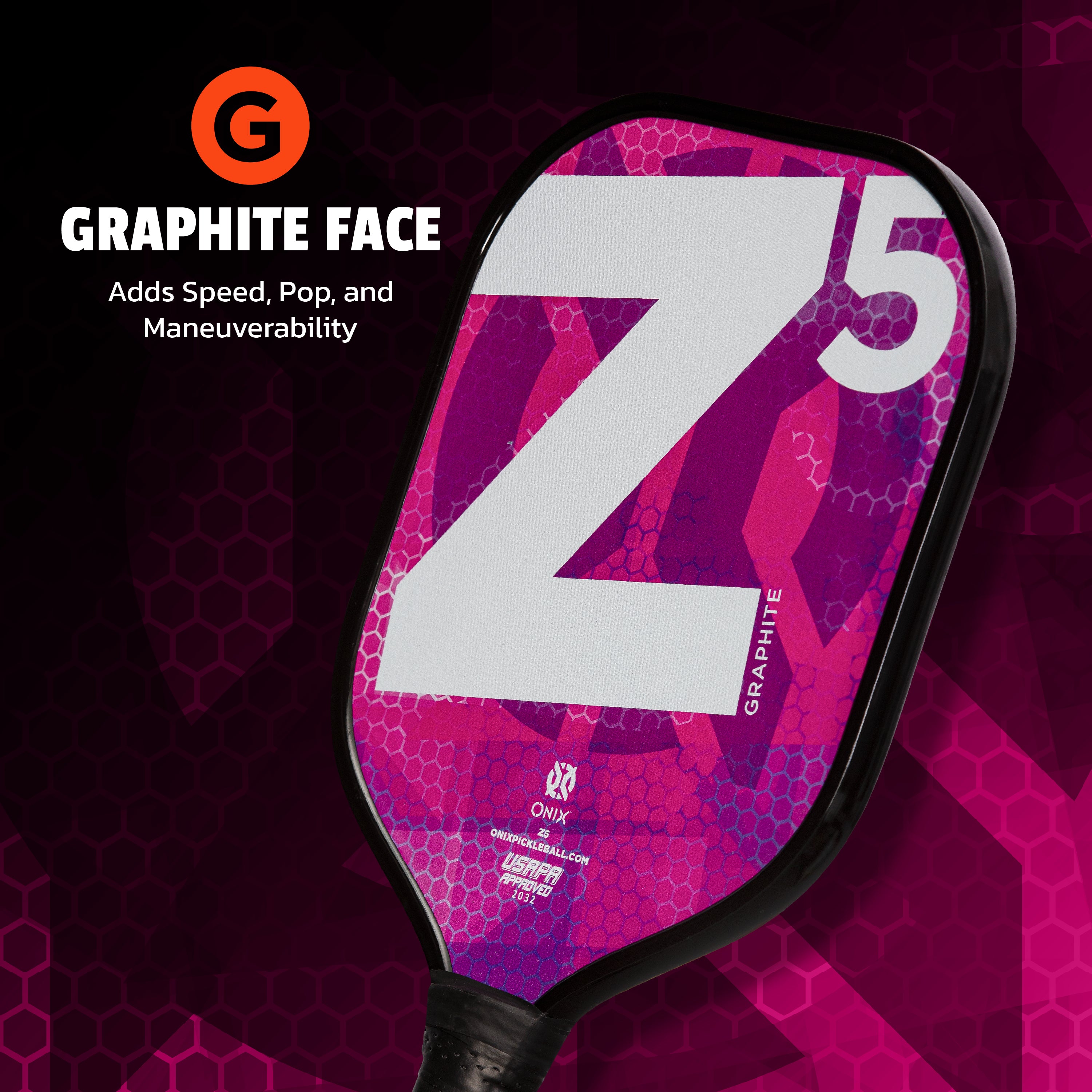 onix-pickleball-z5-mod-series-graphite-pickleball-paddle image 3