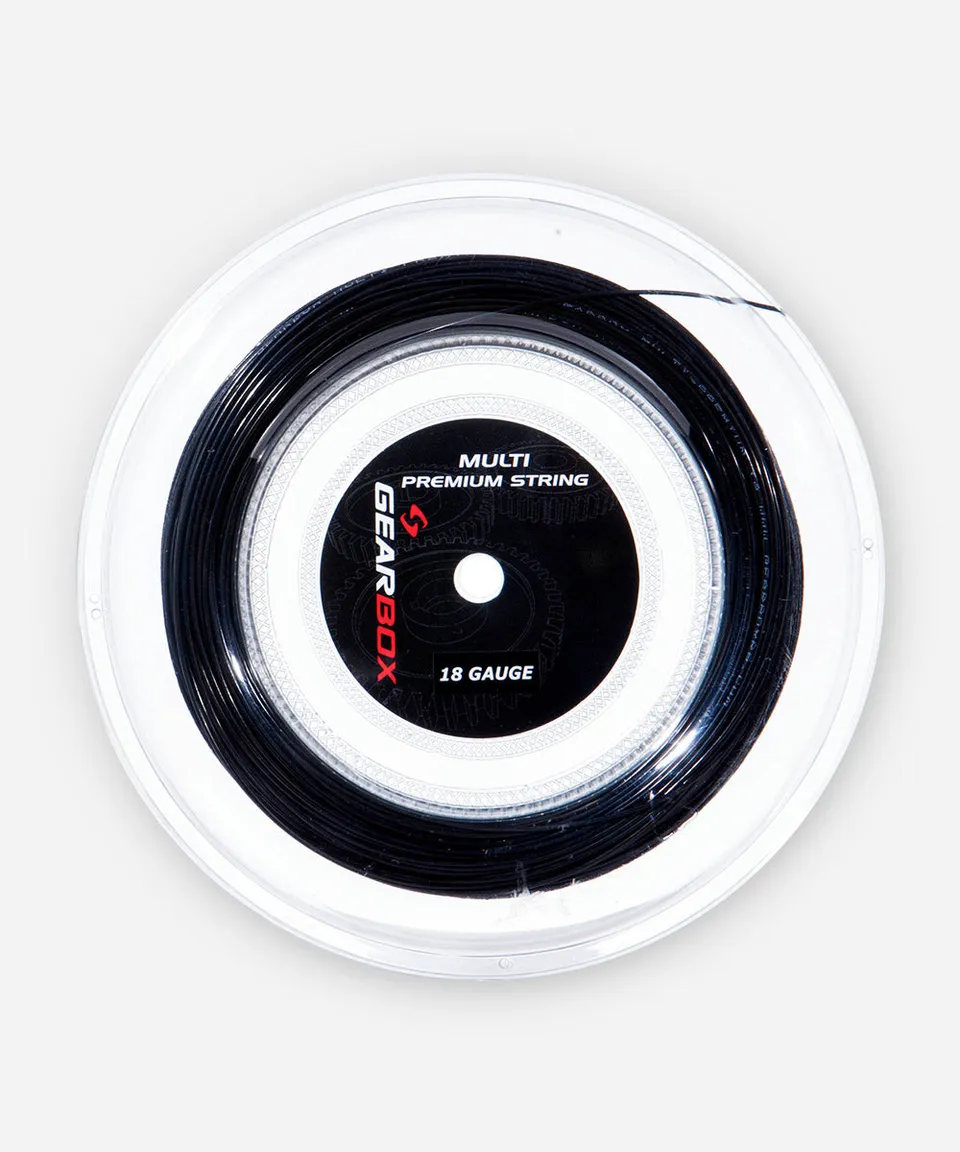 gearbox-multi-core-string-reel-multifilament-saite-schwarz-rolle image 1