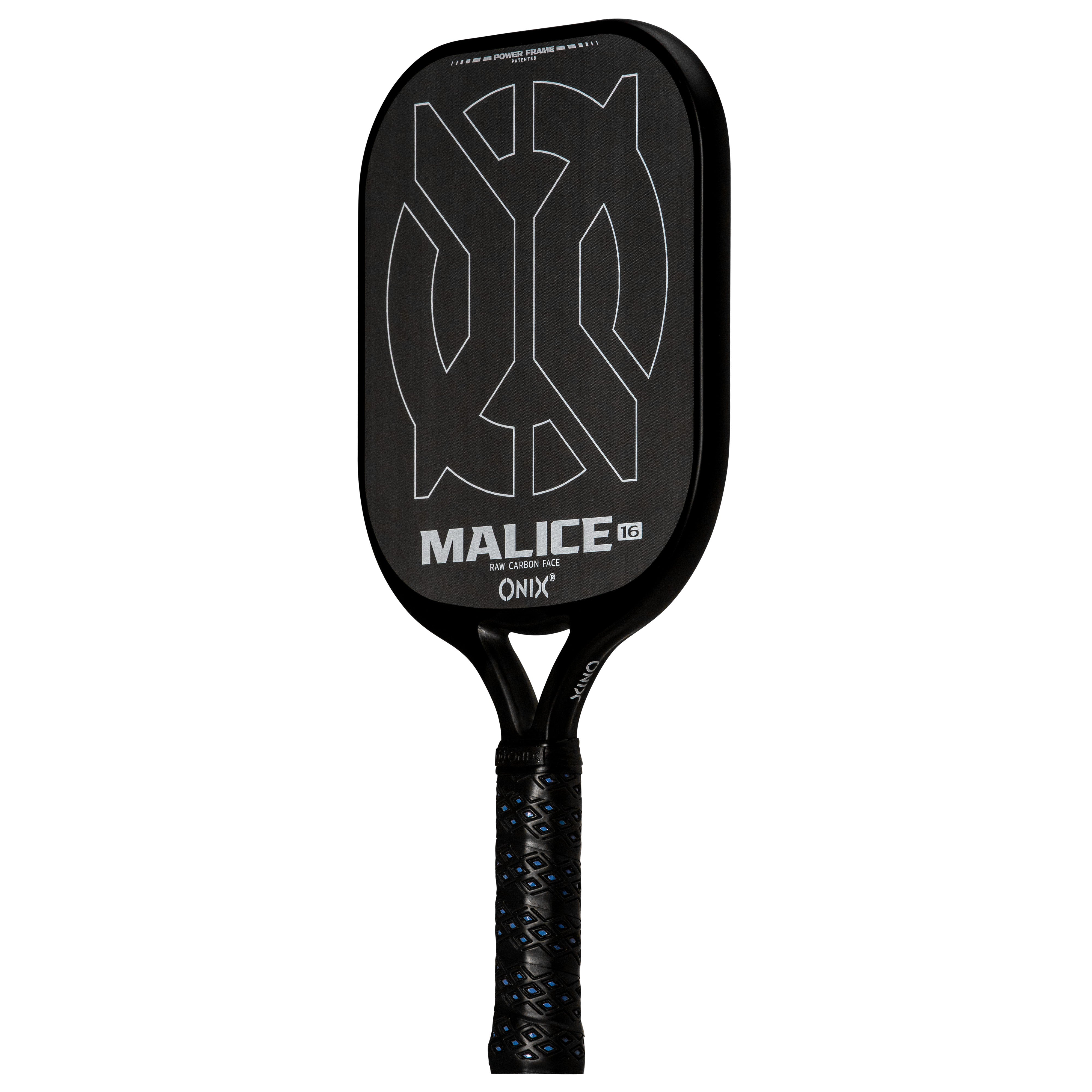 onix-pickleball-malice-raw-carbon-fiber-open-throat-pickleball-paddle-schwarz image 8
