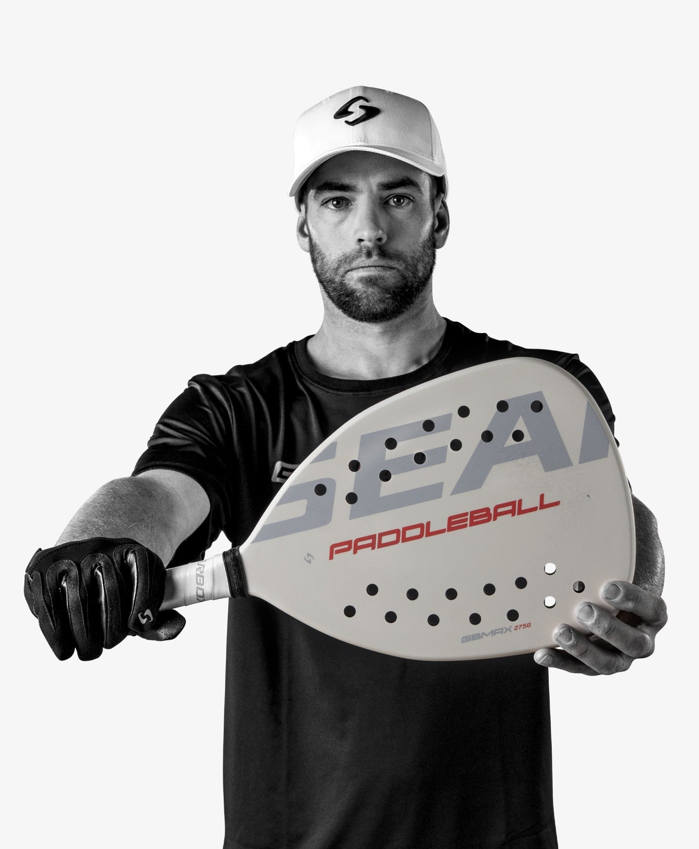 gearbox-gbmax-275-paddle-light-grey-275g-racquetball-schl-ger image 4