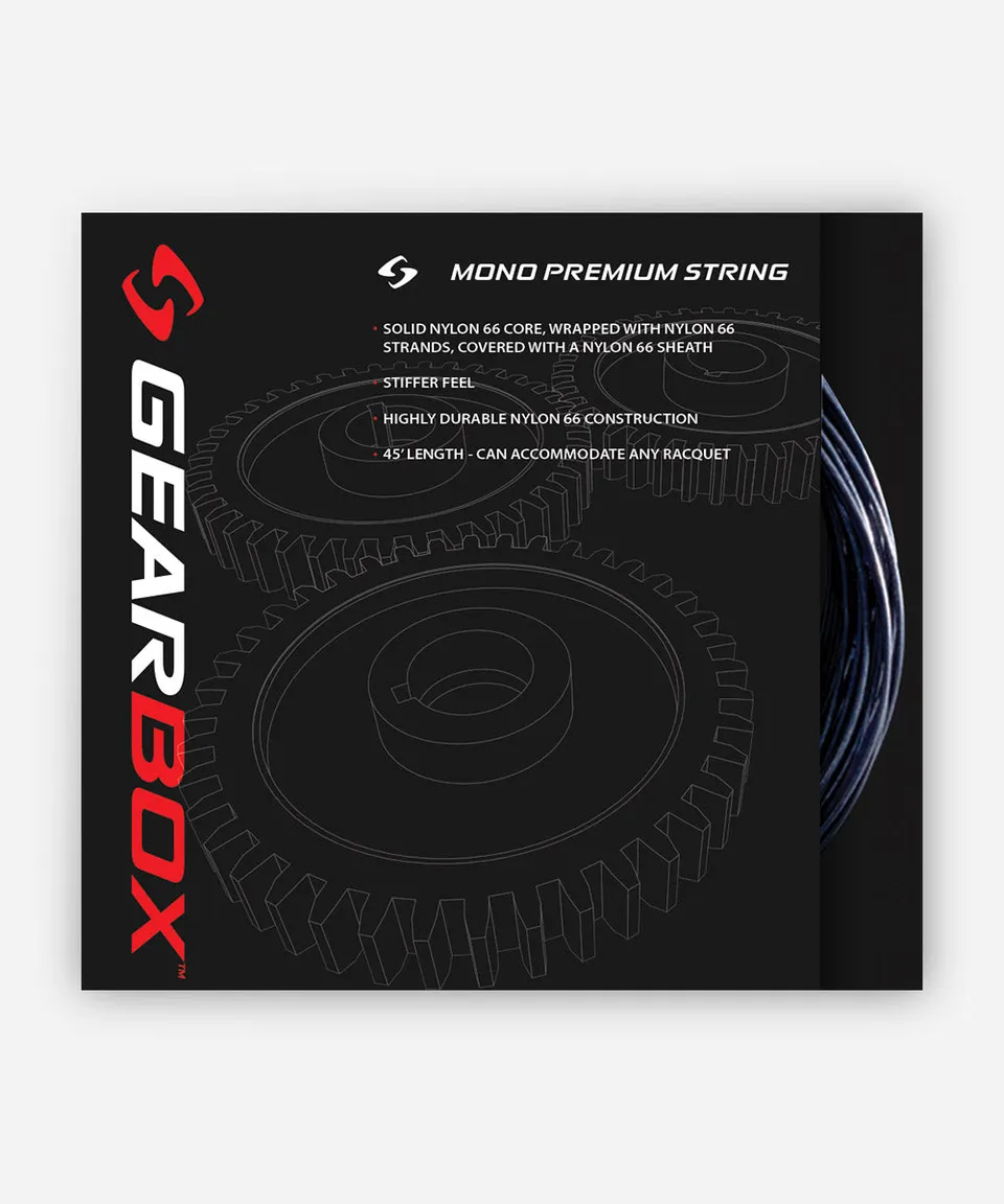 gearbox-mono-core-string-pack-black-racquetball-saite image 1