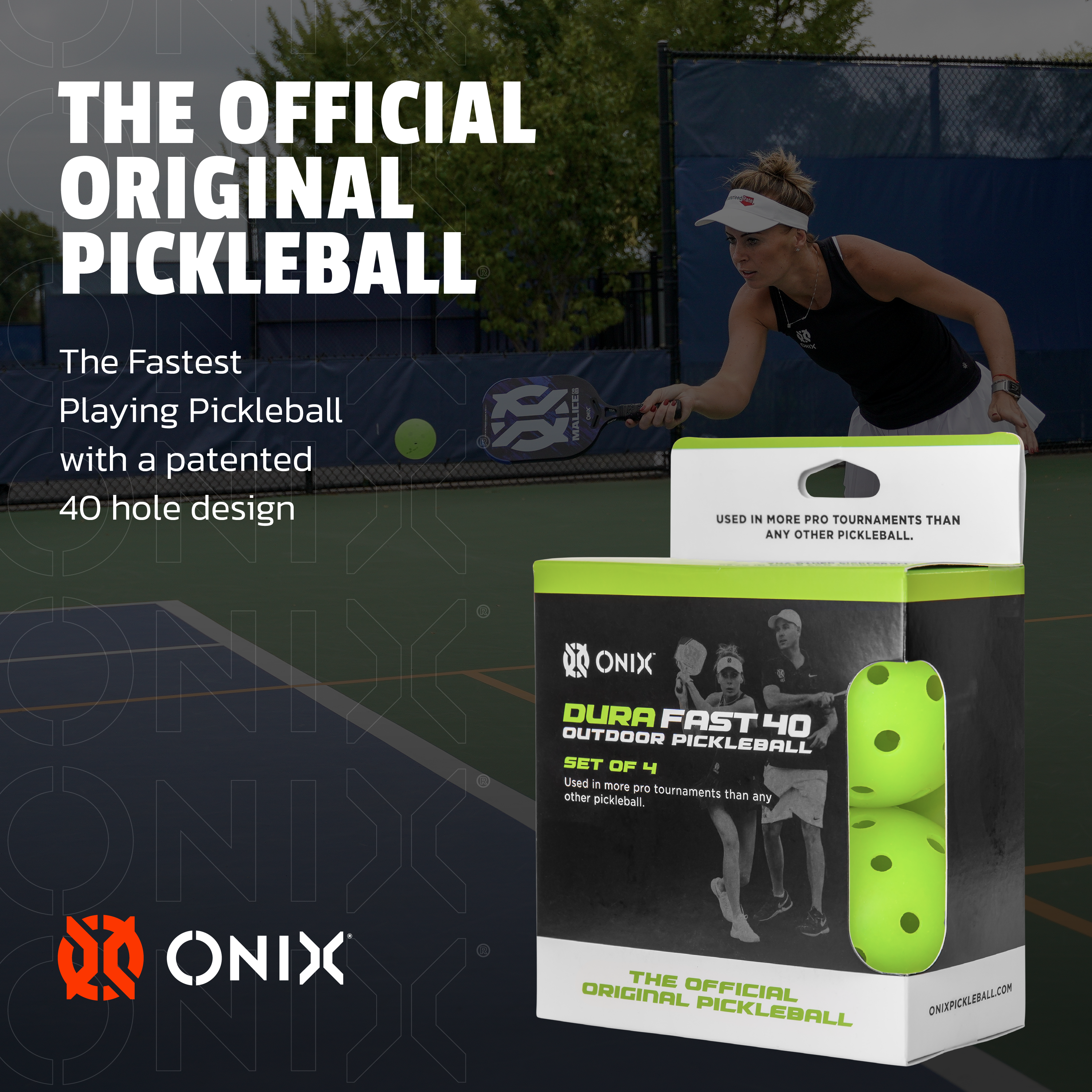 onix-pickleball-dura-fast-40-pickleballs-outdoor-turnierb-lle-gr-n-pink-gelb image 8