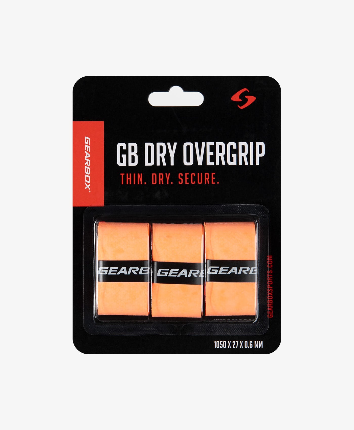 gearbox-dry-overwrap-grip-orange-griffband image 2