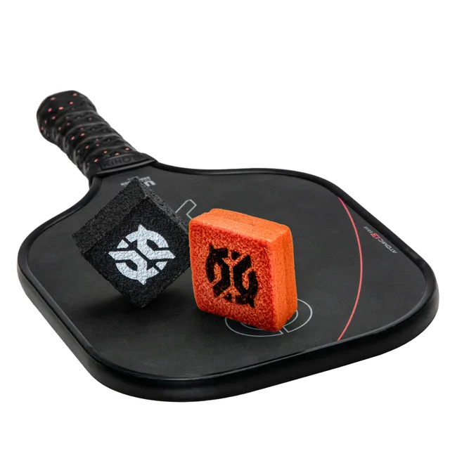 onix-pickleball-paddle-eraser-2er-set-schwarz-orange image 1