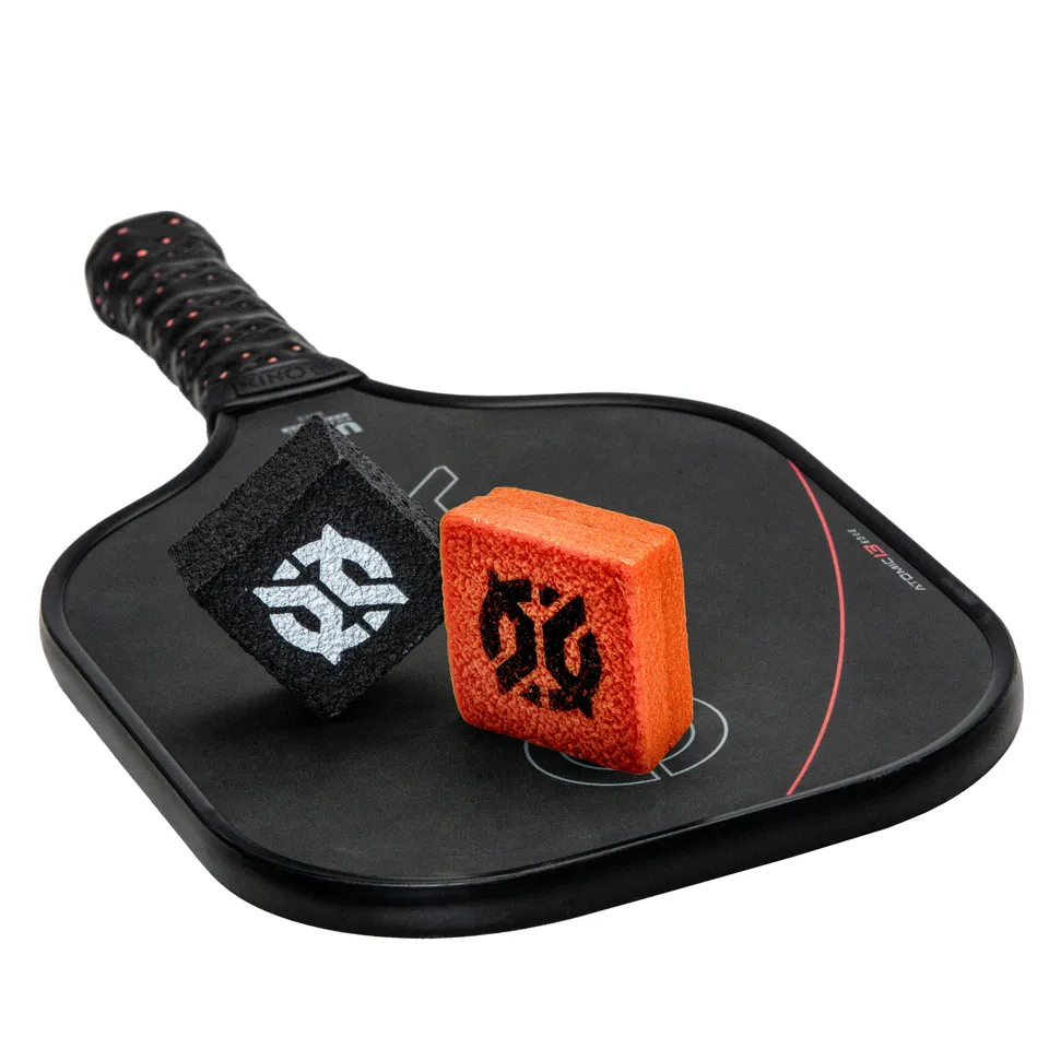 onix-pickleball-paddle-eraser-2er-set-schwarz-orange image 1