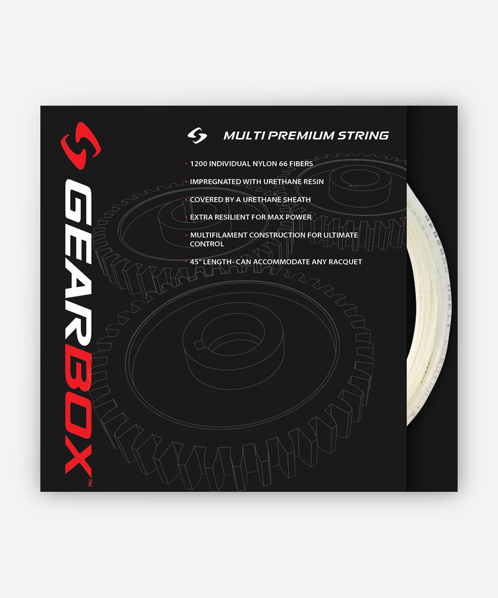 gearbox-multi-core-string-pack-clear-racquetball-saite image 1