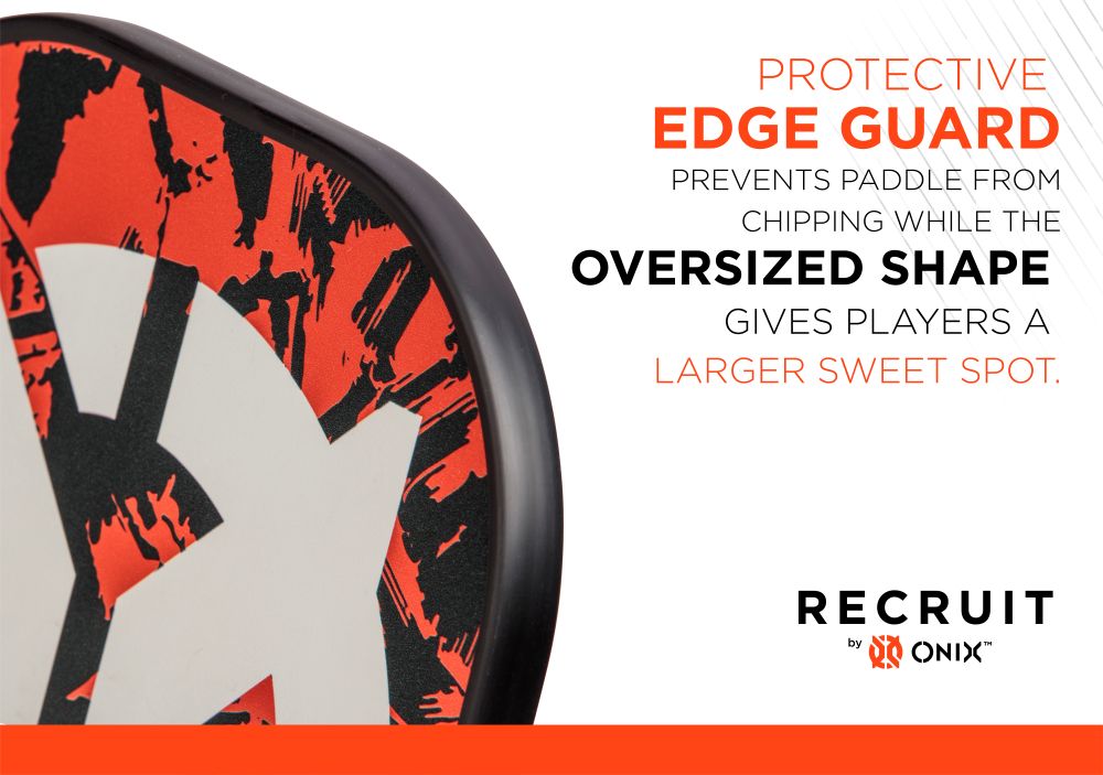 onix-recruit-v4-pickleball-paddle-orange-einsteiger image 4