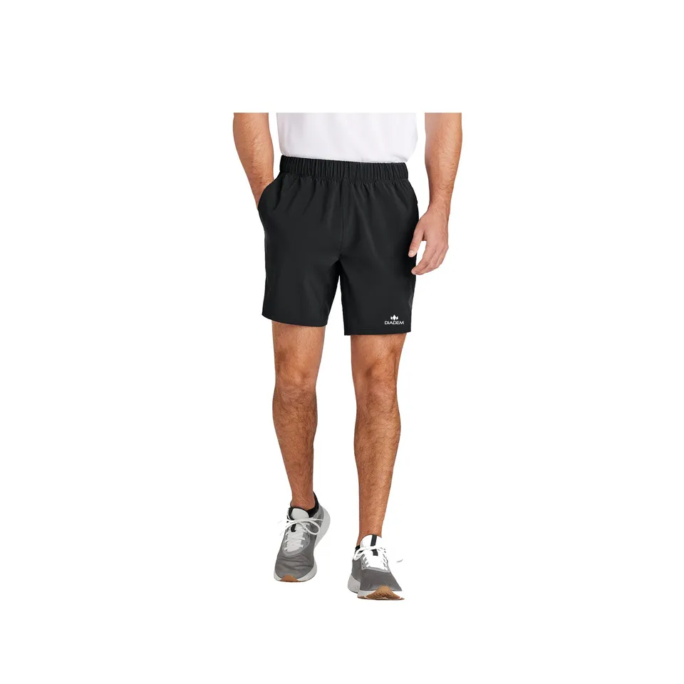 diadem-repeat-shorts-7-herren-leichte-trainingsshorts-schwarz image 1