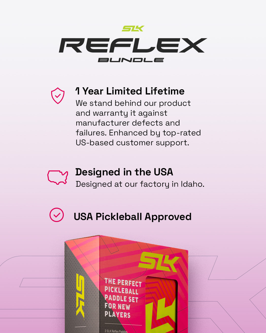 slk-reflex-pickleball-bundle-2-schl-ger-b-lle-tasche image 4