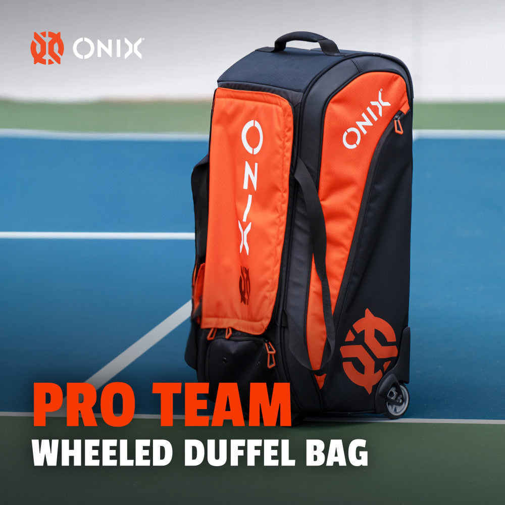 onix-pickleball-pro-team-wheeled-pickleball-duffle-bag-rollentasche-31-zoll-oran image 2