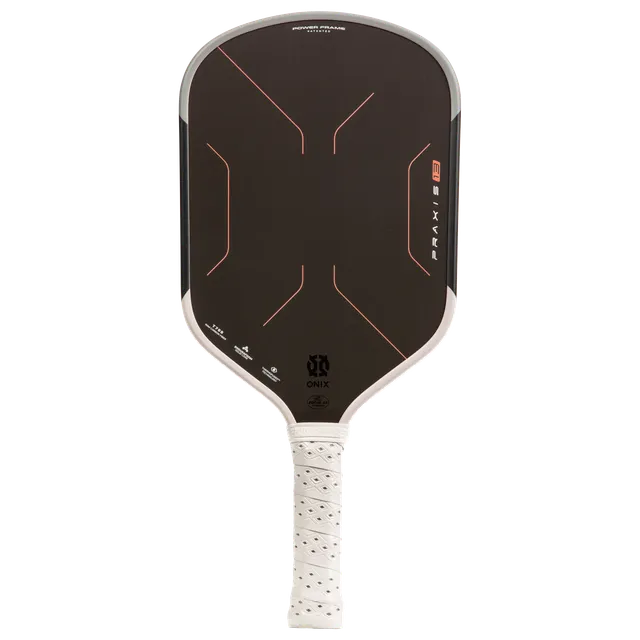 onix-praxis-pickleball-paddle-raw-carbon-13mm-16mm image 1