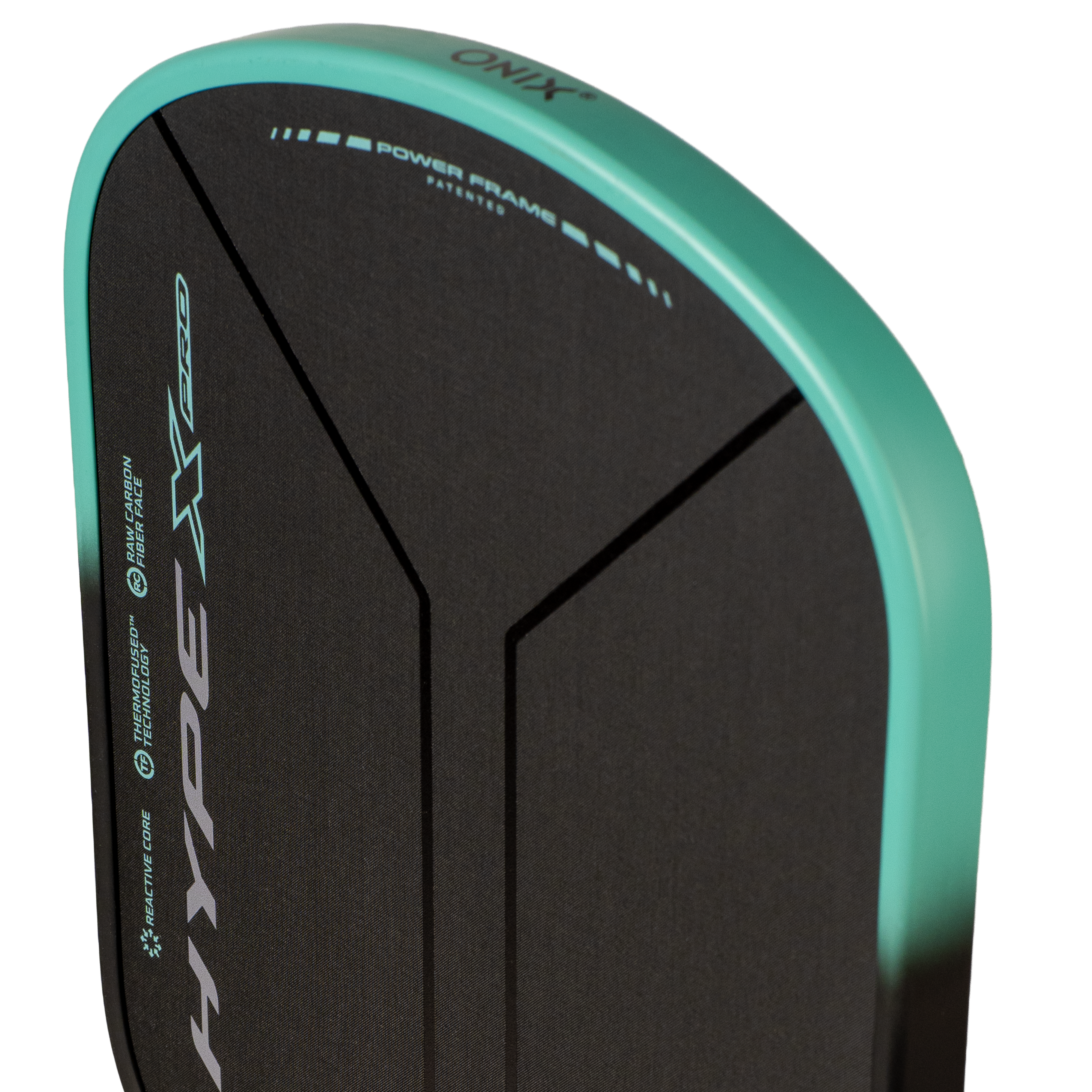 onix-pickleball-hype-x-pro-raw-carbon-pickleball-paddle-schwarz-blau-gr-n-teal image 6