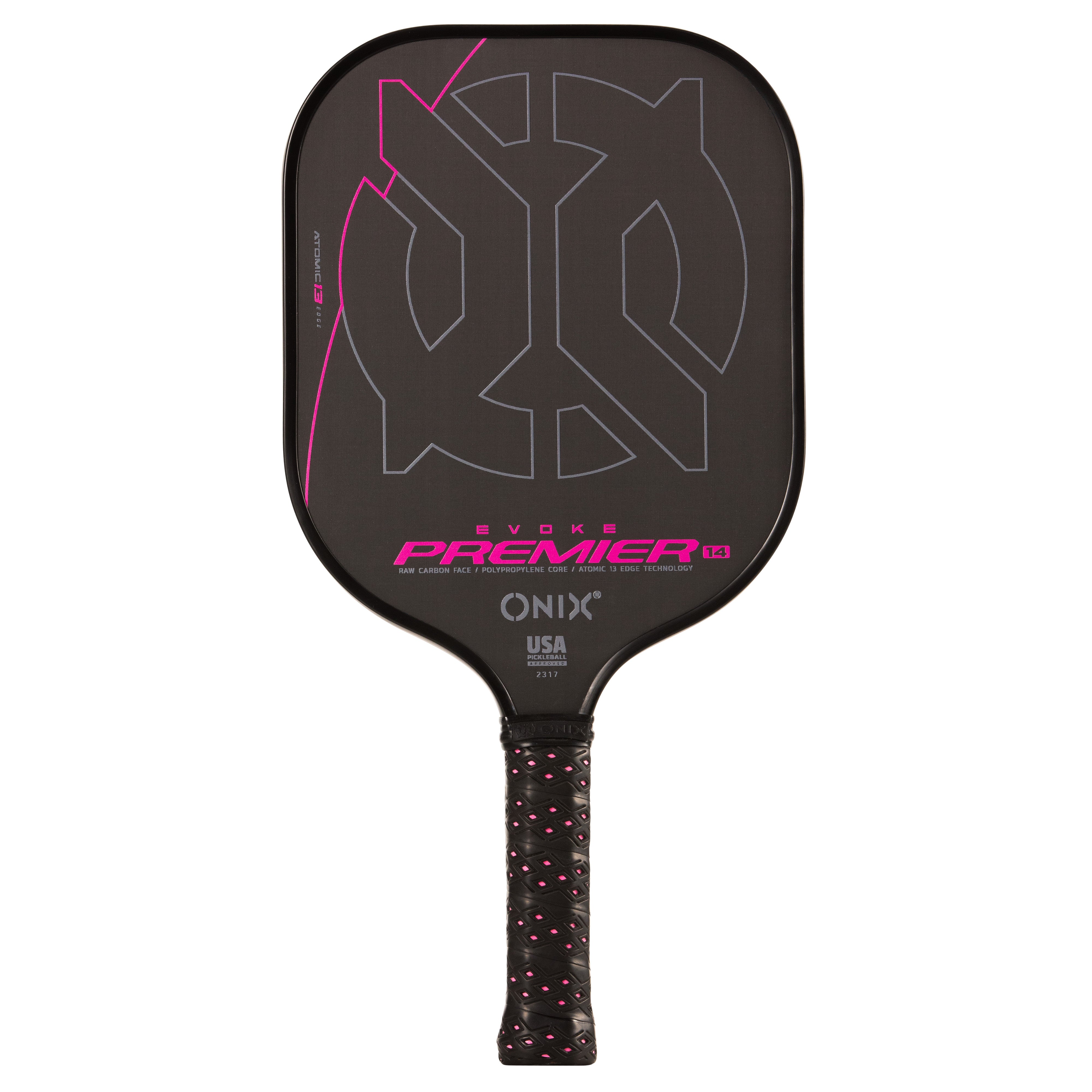 onix-evoke-premier-raw-carbon-pickleball-paddle image 1
