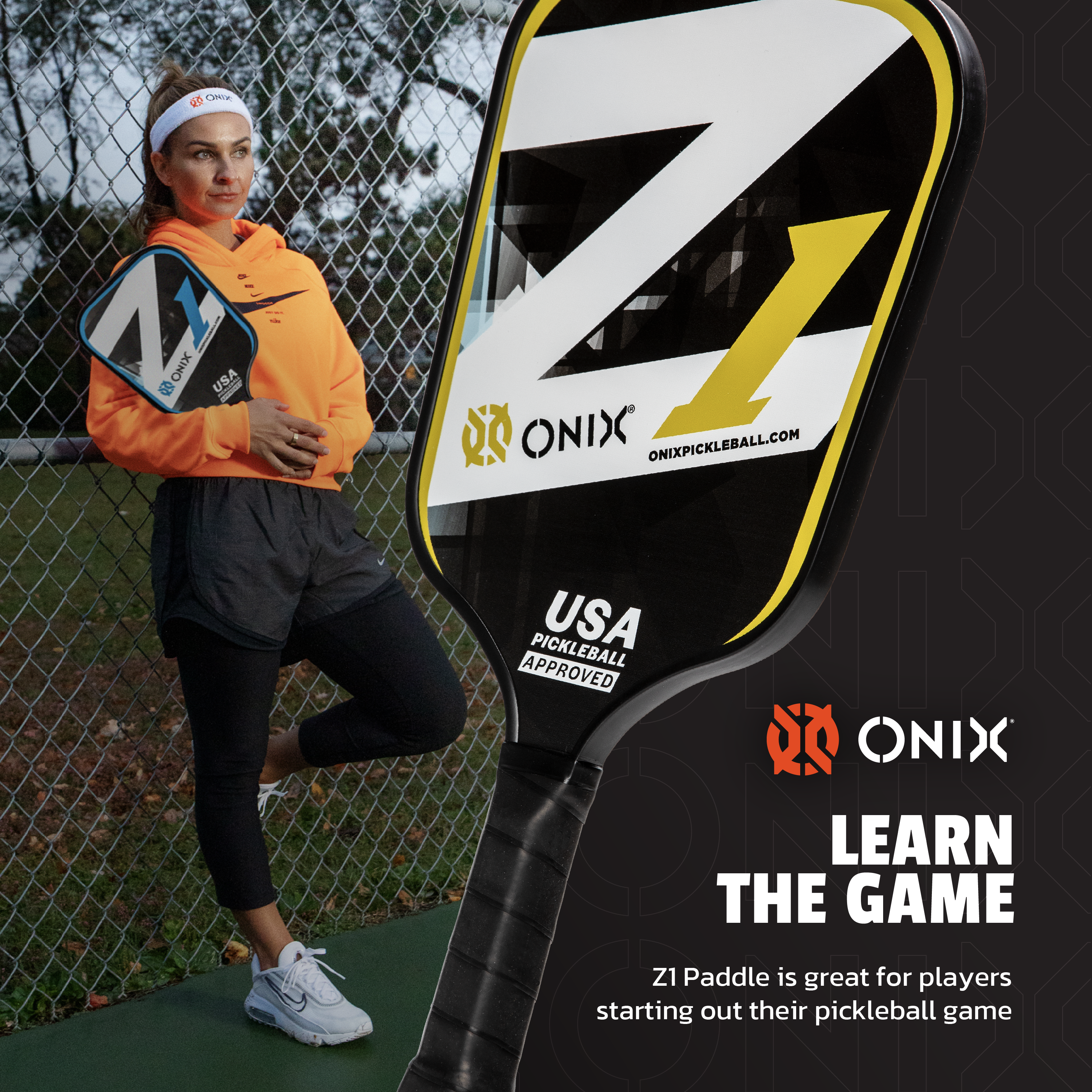 onix-z1-composite-pickleball-paddle-poly-kern image 2