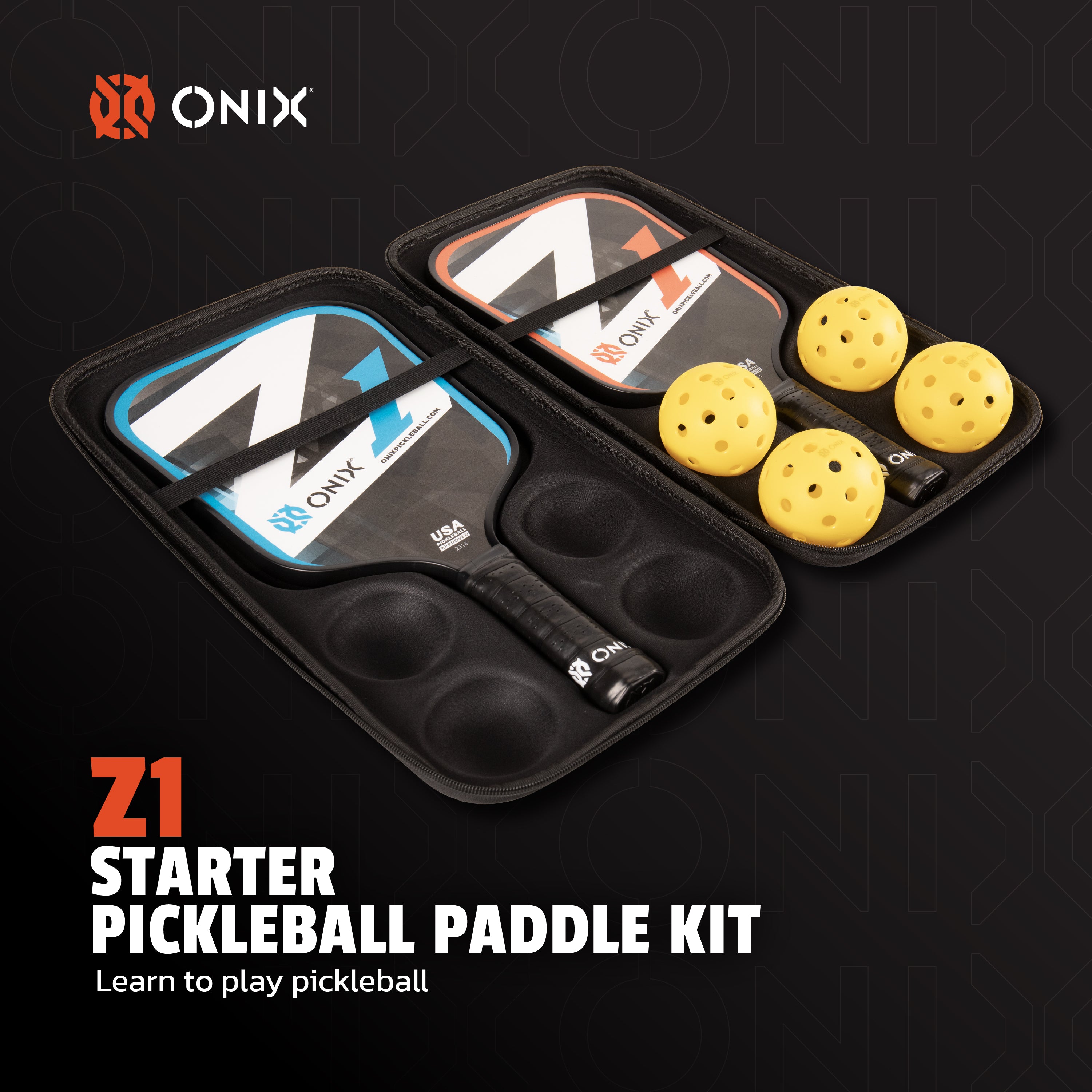 onix-pickleball-z1-starter-pickleball-set-mit-2-schl-gern image 2