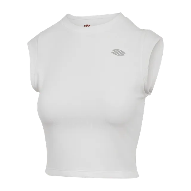 selkirk-sport-women-s-pro-line-cap-sleeve-fitted-tee-damen-shirt image 1