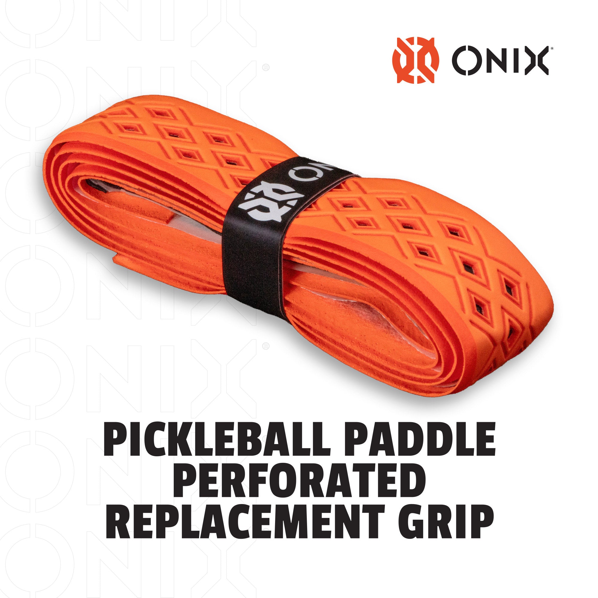 onix-pro-team-perforated-replacement-grip-schwarz-wei-orange image 8