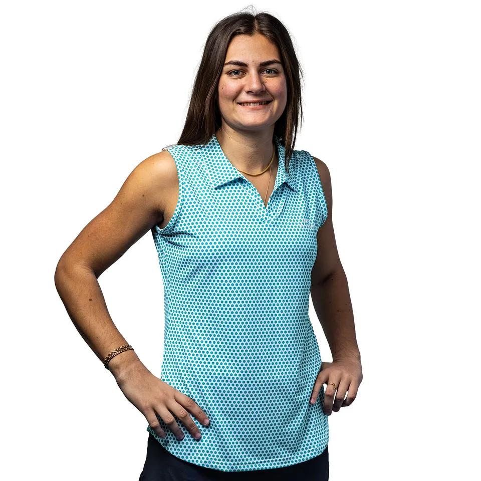 diadem-scales-pickleball-sleeveless-polo-damen-rmelloses-poloshirt image 1