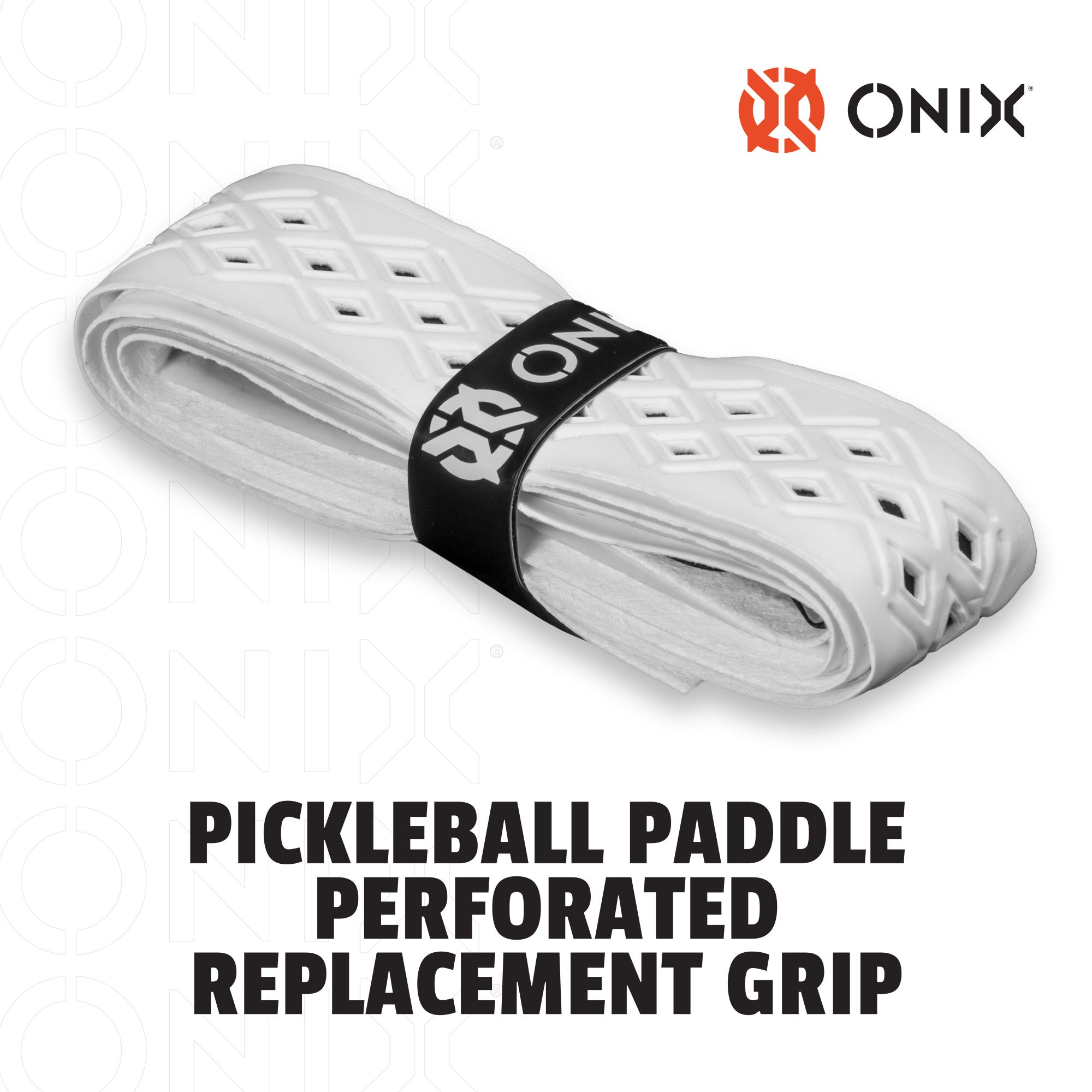 onix-pro-team-perforated-replacement-grip-schwarz-wei-orange image 2