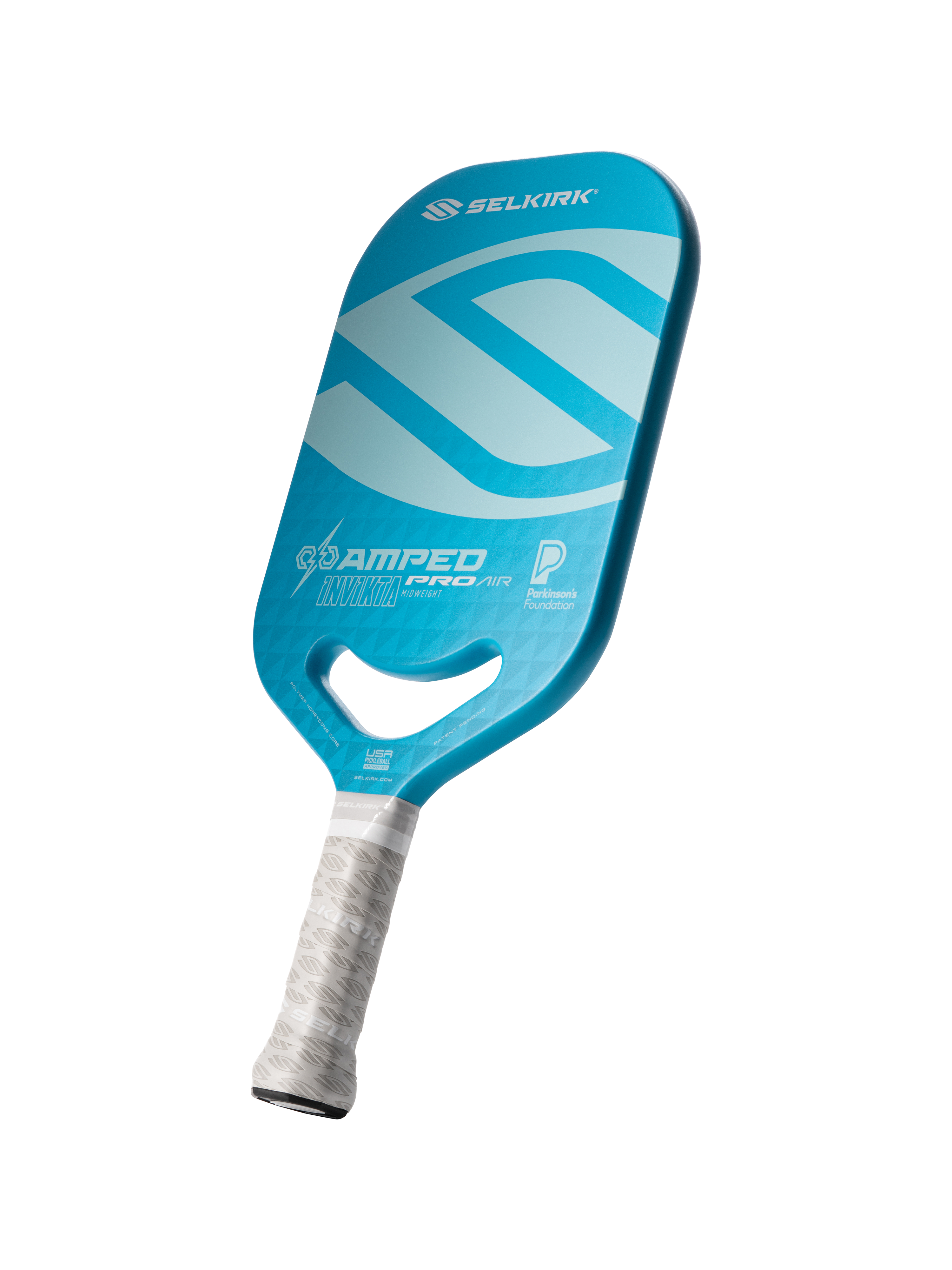 selkirk-amped-pro-air-invikta-pickleball-paddle-parkinson-s-foundation image 1