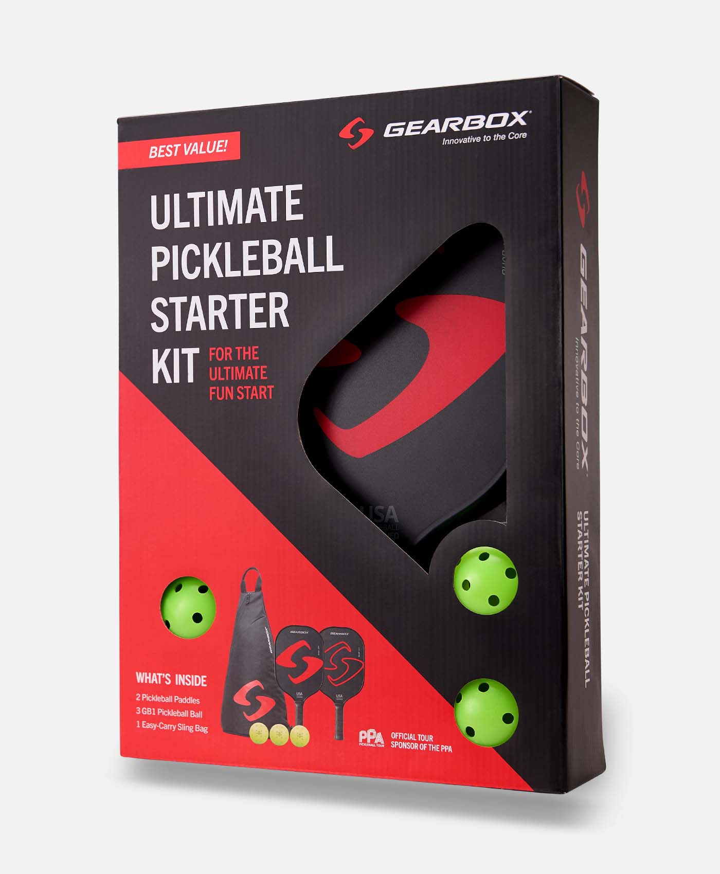 gearbox-ultimate-pickleball-starter-kit-2-schl-ger-komplett-set image 3