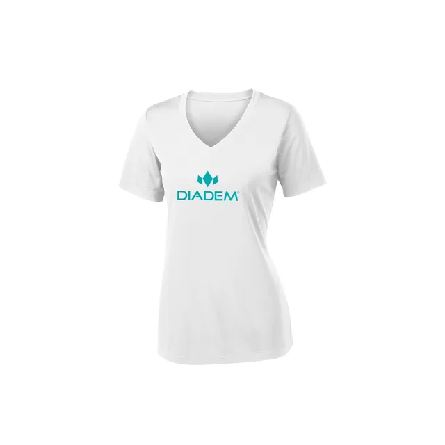 diadem-drycore-women-s-v-neck-t-shirt image 1